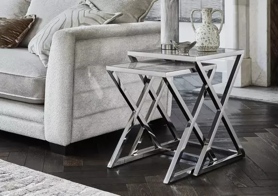 Vanquish Nest of Tables Furniture Village