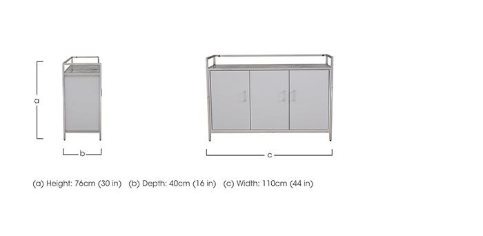 Vanquish Sideboard in  on Furniture Village