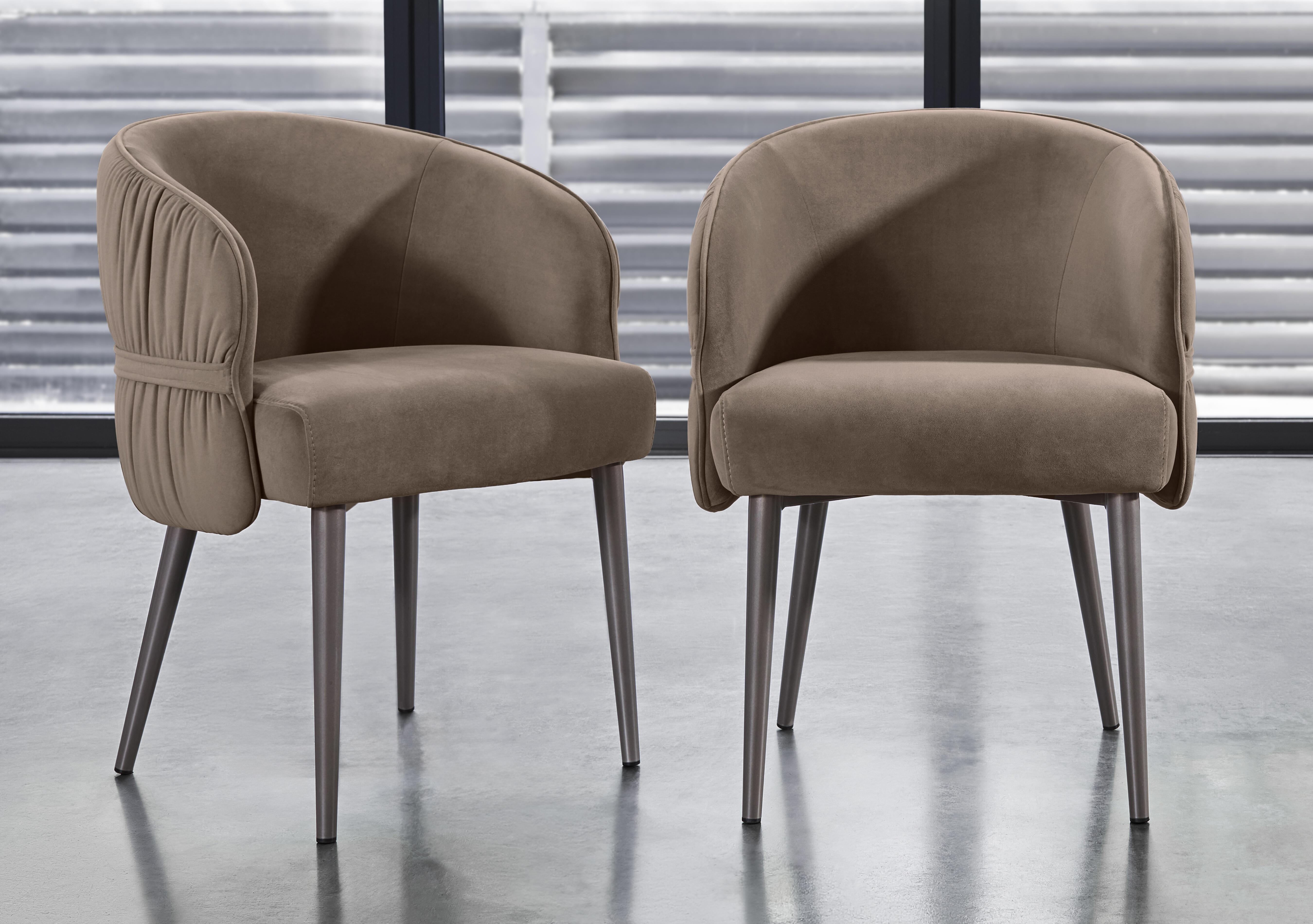 Vardy Pair of Fabric Dining Chairs in  on Furniture Village