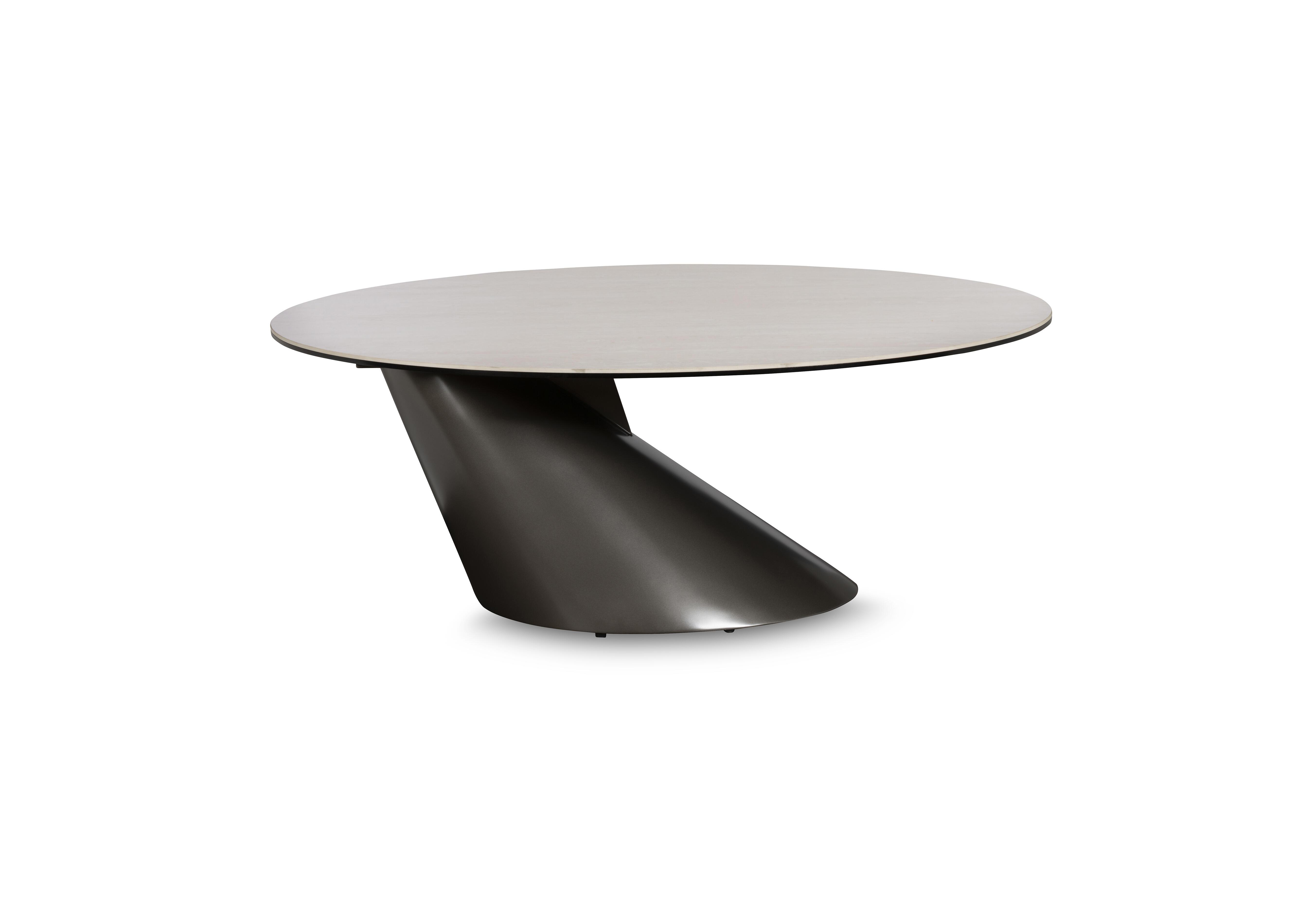 Vardy Round Coffee Table in  on Furniture Village