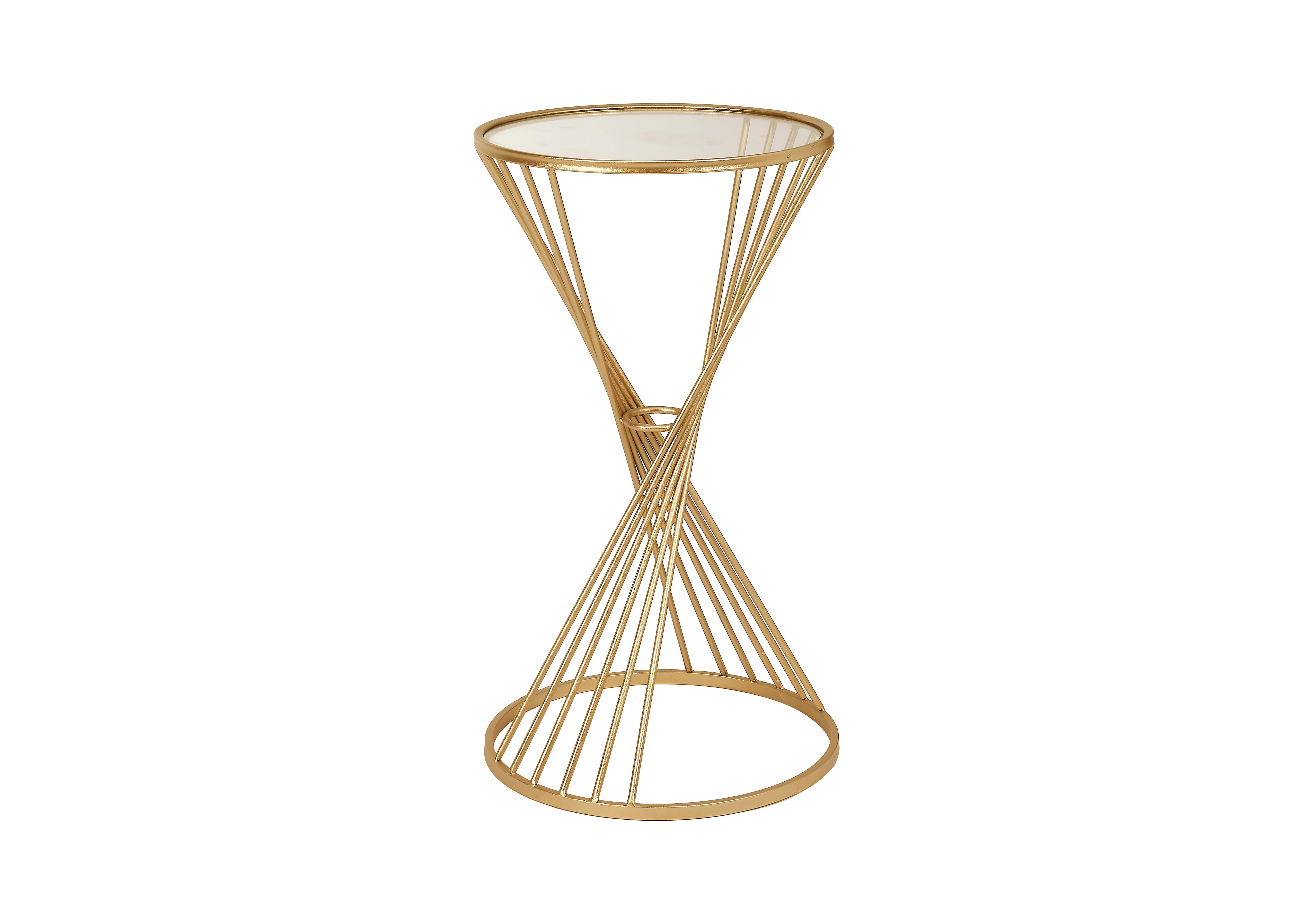 Vertu Large Round Side Table in  on Furniture Village