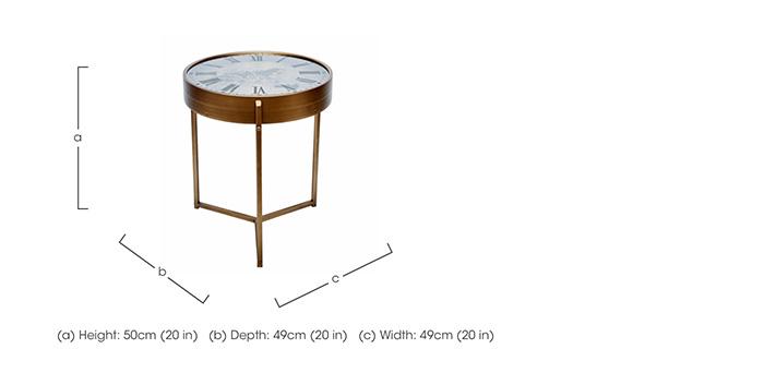 Voyager Side Table in  on Furniture Village