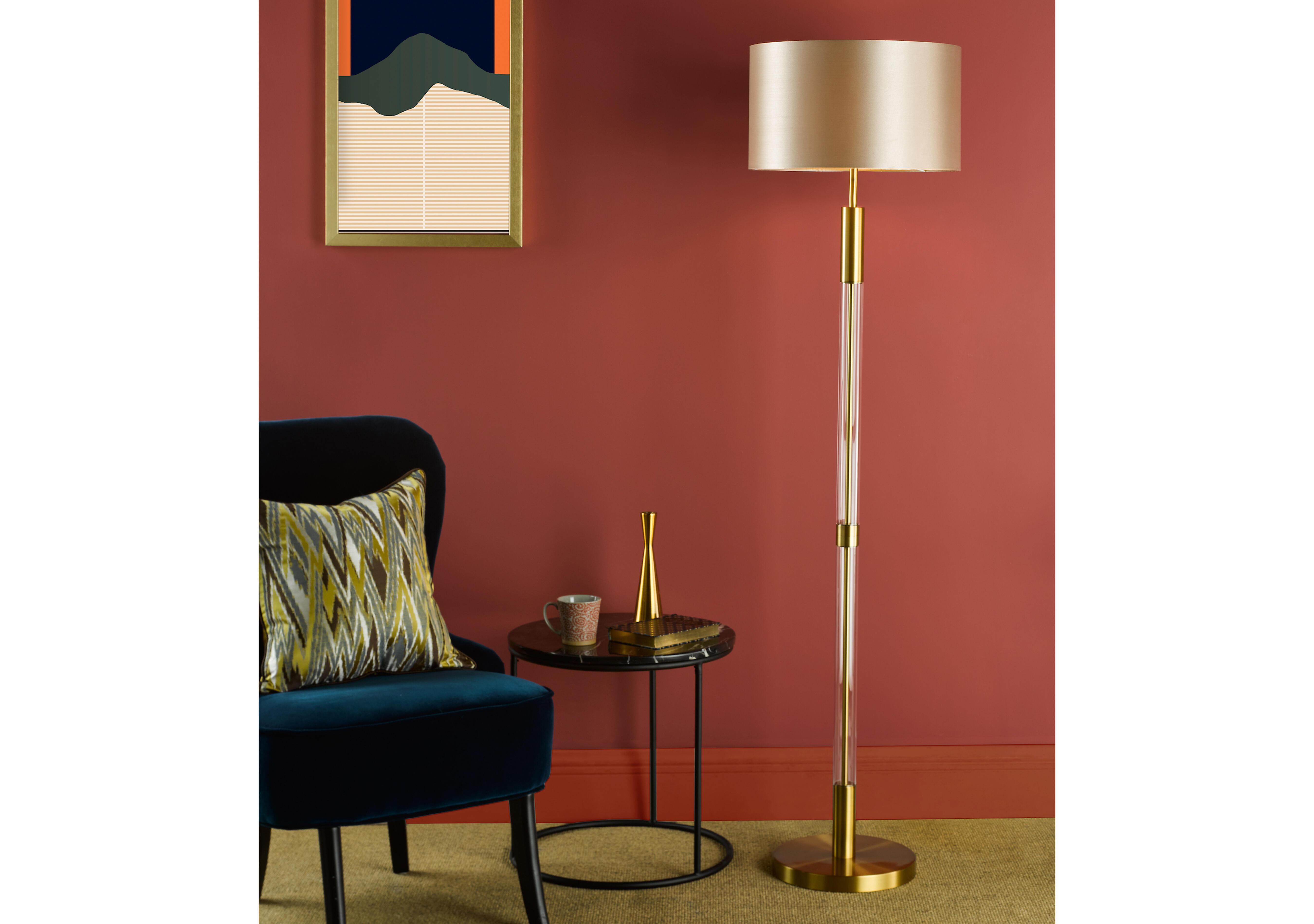 Virelle Floor Lamp in  on Furniture Village
