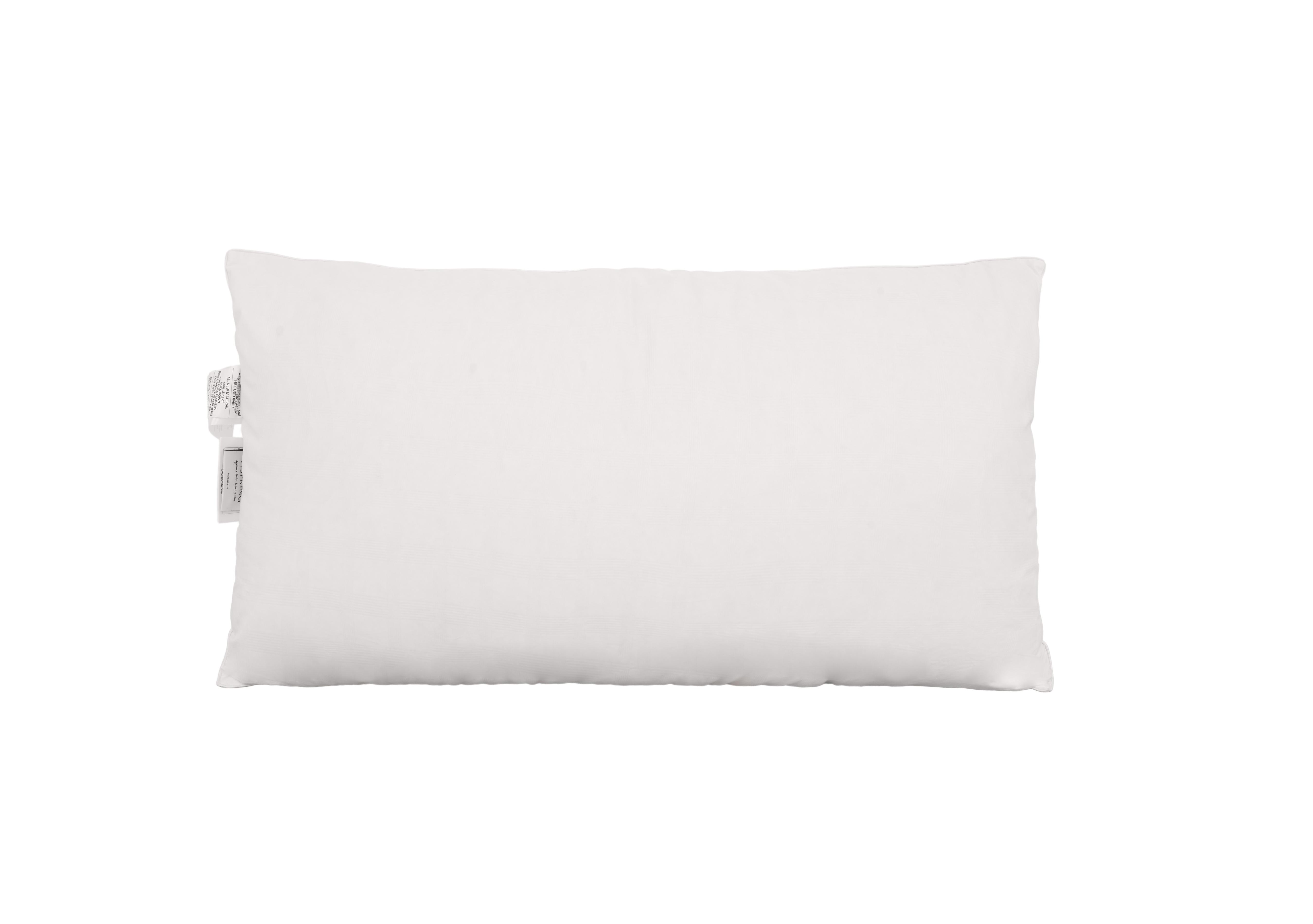 English Duck Down and Feather King Size Pillow in  on Furniture Village
