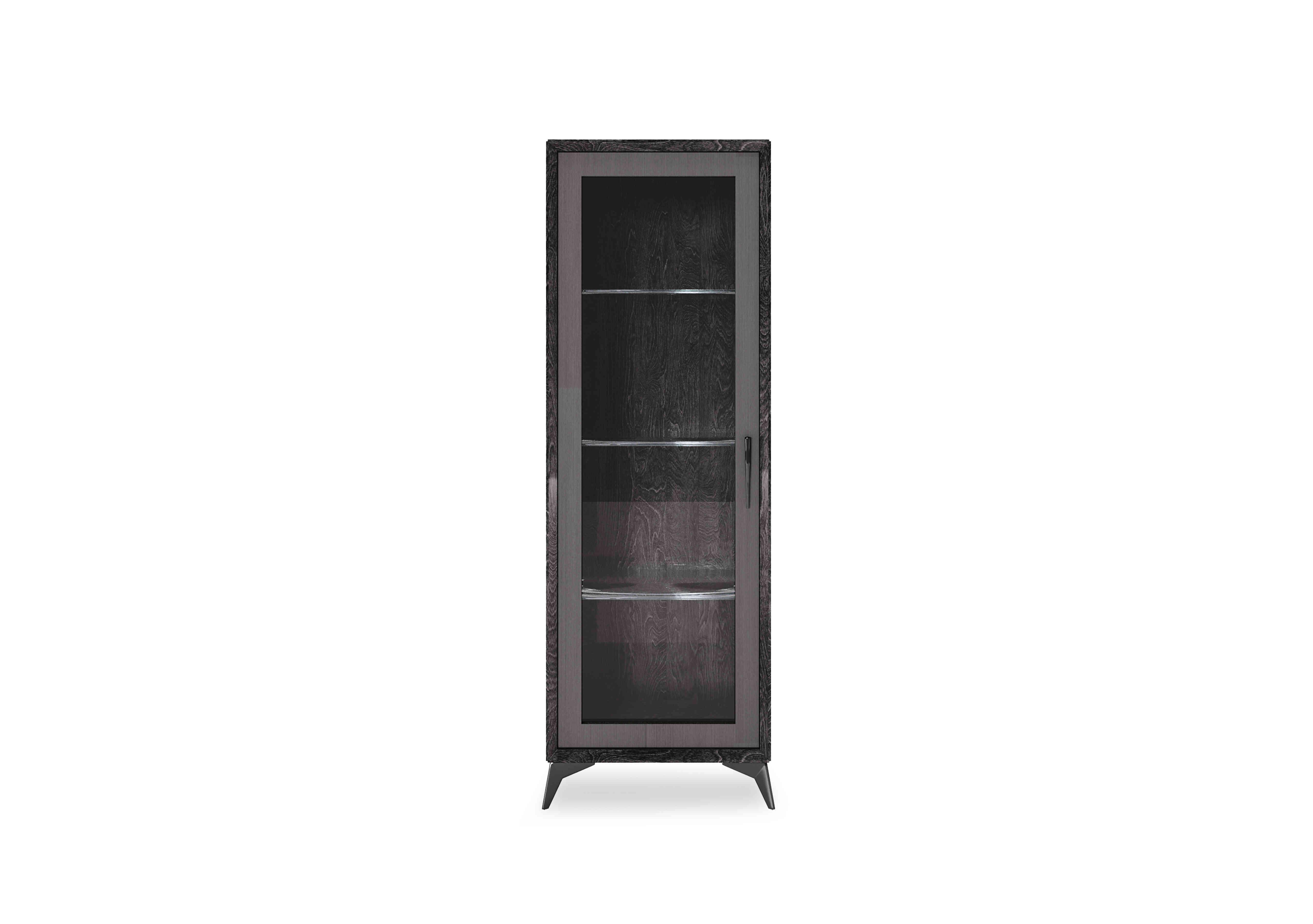 Vita 1 Door Curio Cabinet in  on Furniture Village