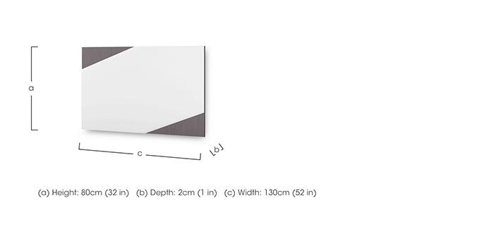 Vita Wall Mirror in  on Furniture Village