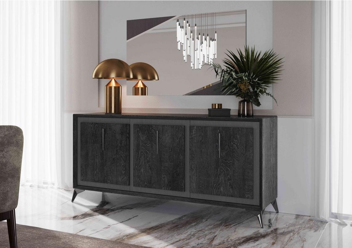 Vicco Sideboard Novelli, weiß, mit Türen und Schubladen, Maße