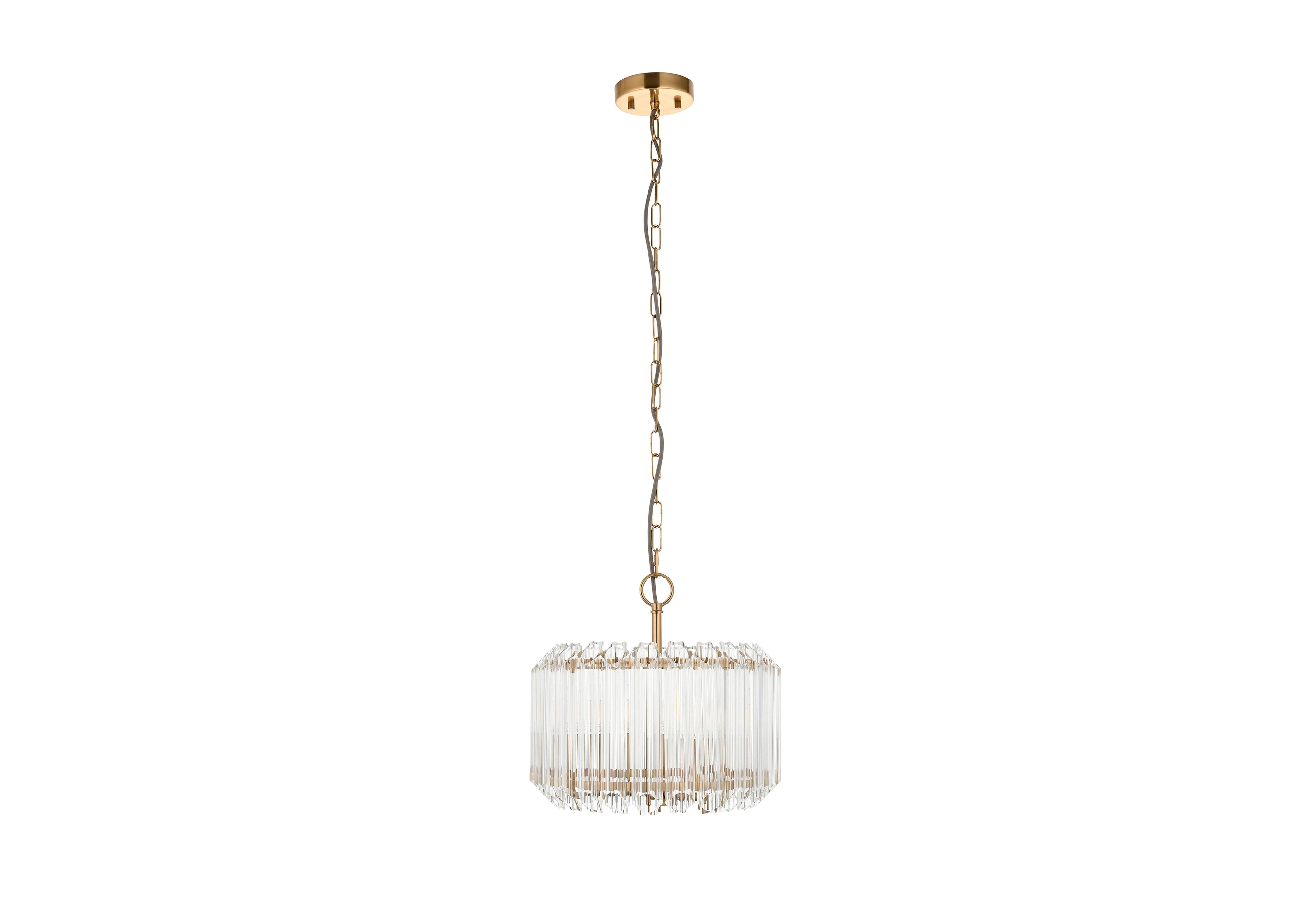 Valentina 3 Light Ceiling Pendant in  on Furniture Village