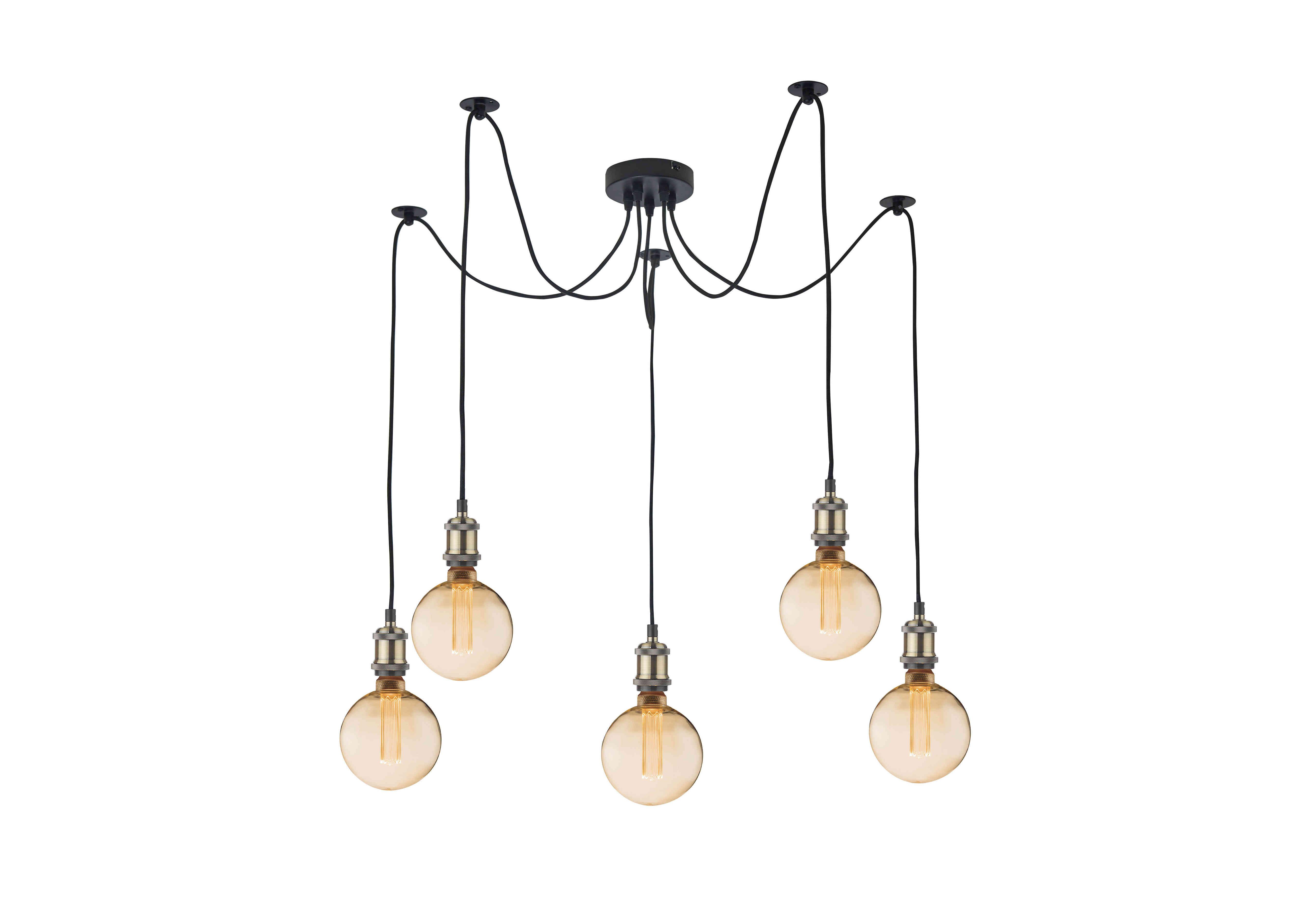 Waco 5 Light Pendant in  on Furniture Village