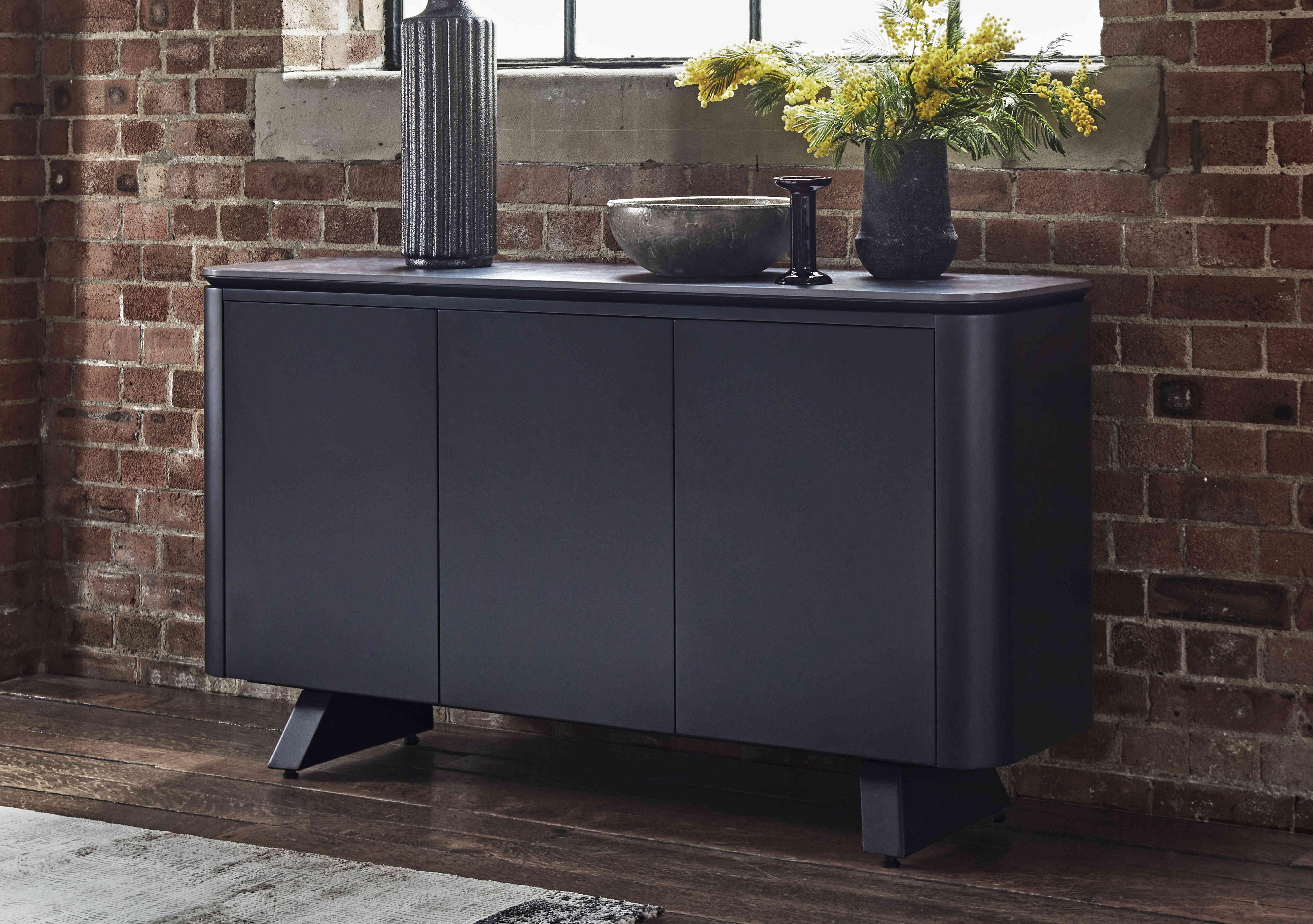 Warrior Grey Sideboard in  on Furniture Village