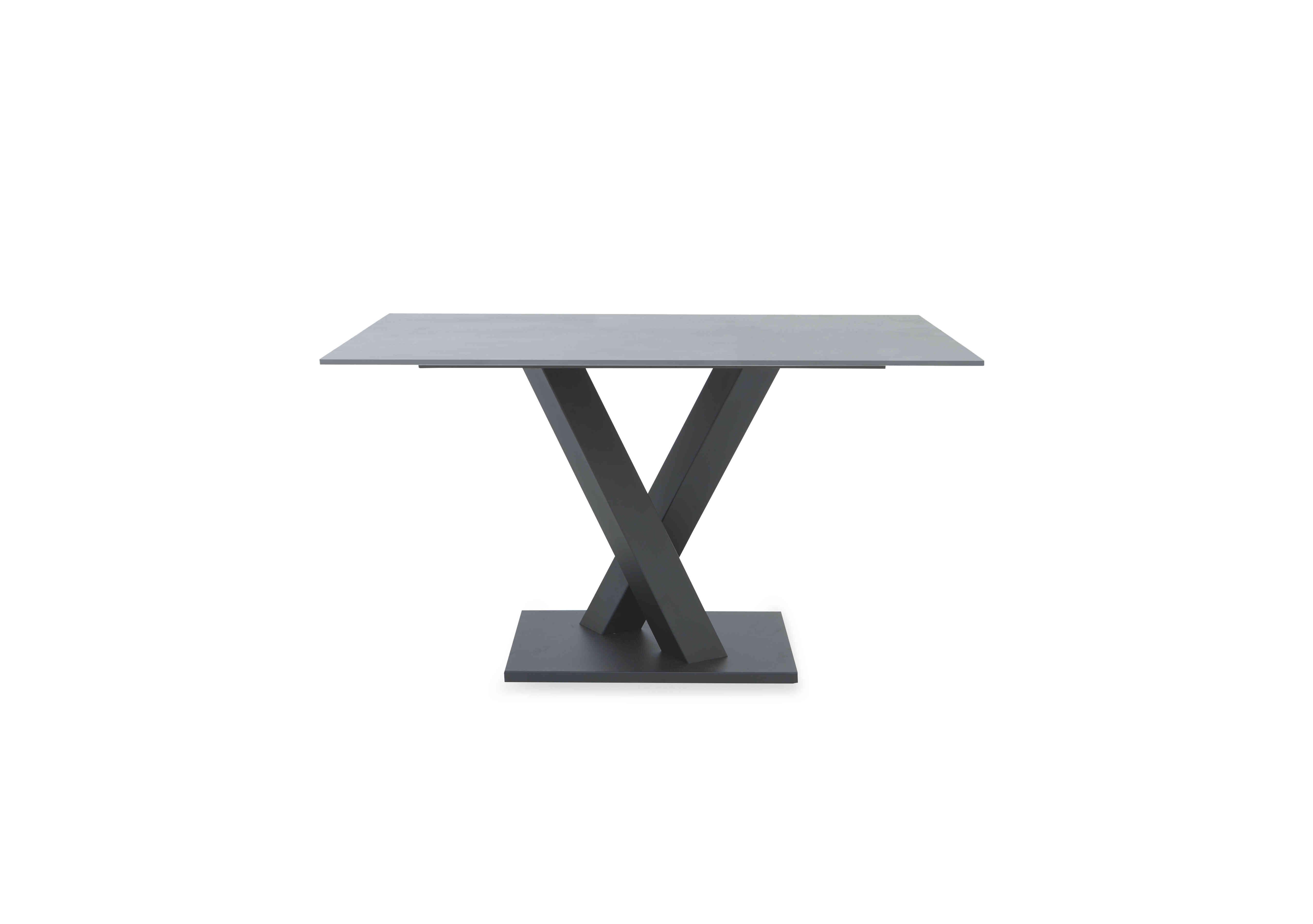 Warrior Grey Compact Fixed Dining Table in  on Furniture Village