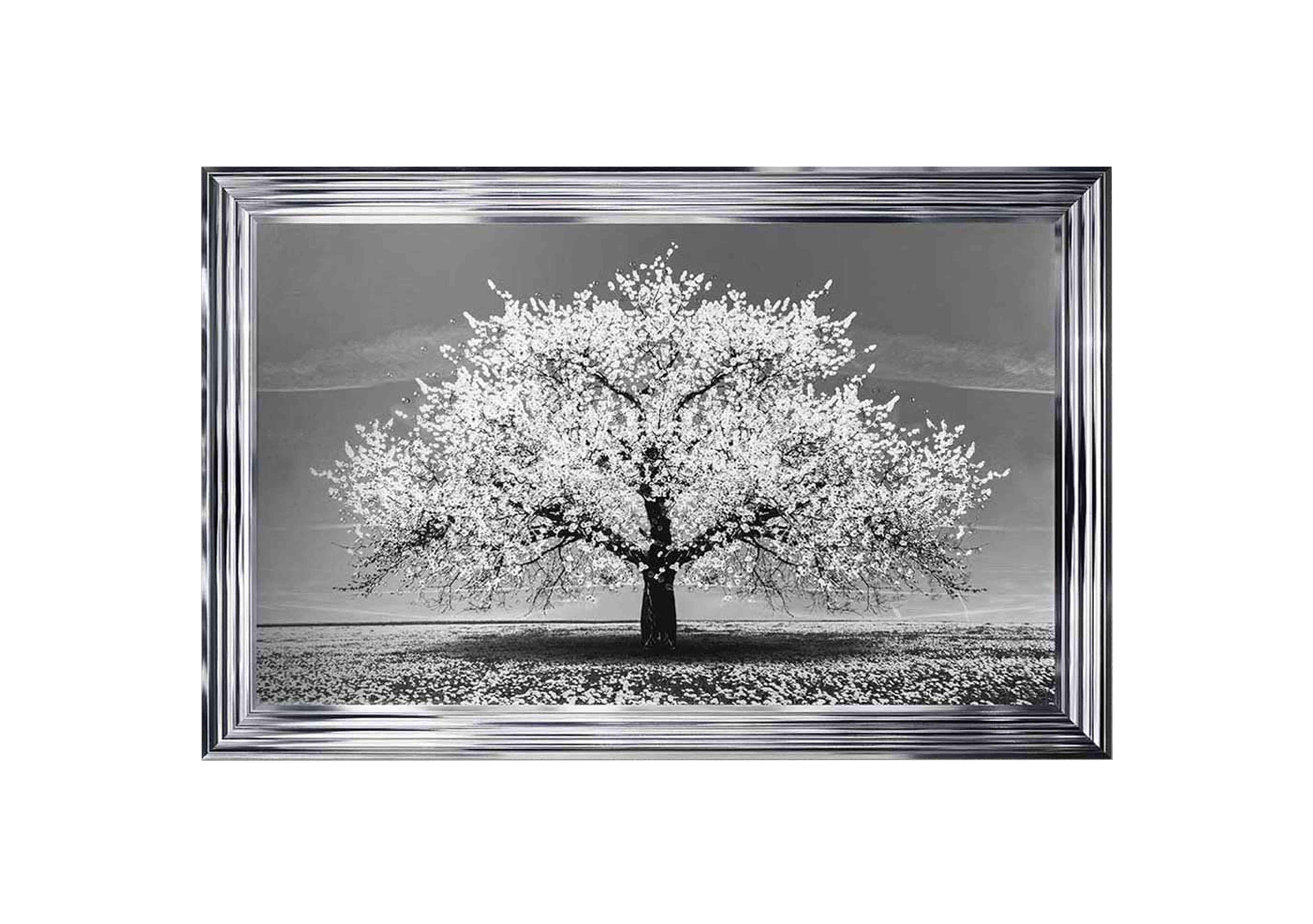 White Cherry Tree Framed Art in  on Furniture Village