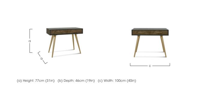 Willis Dressing Table in  on Furniture Village