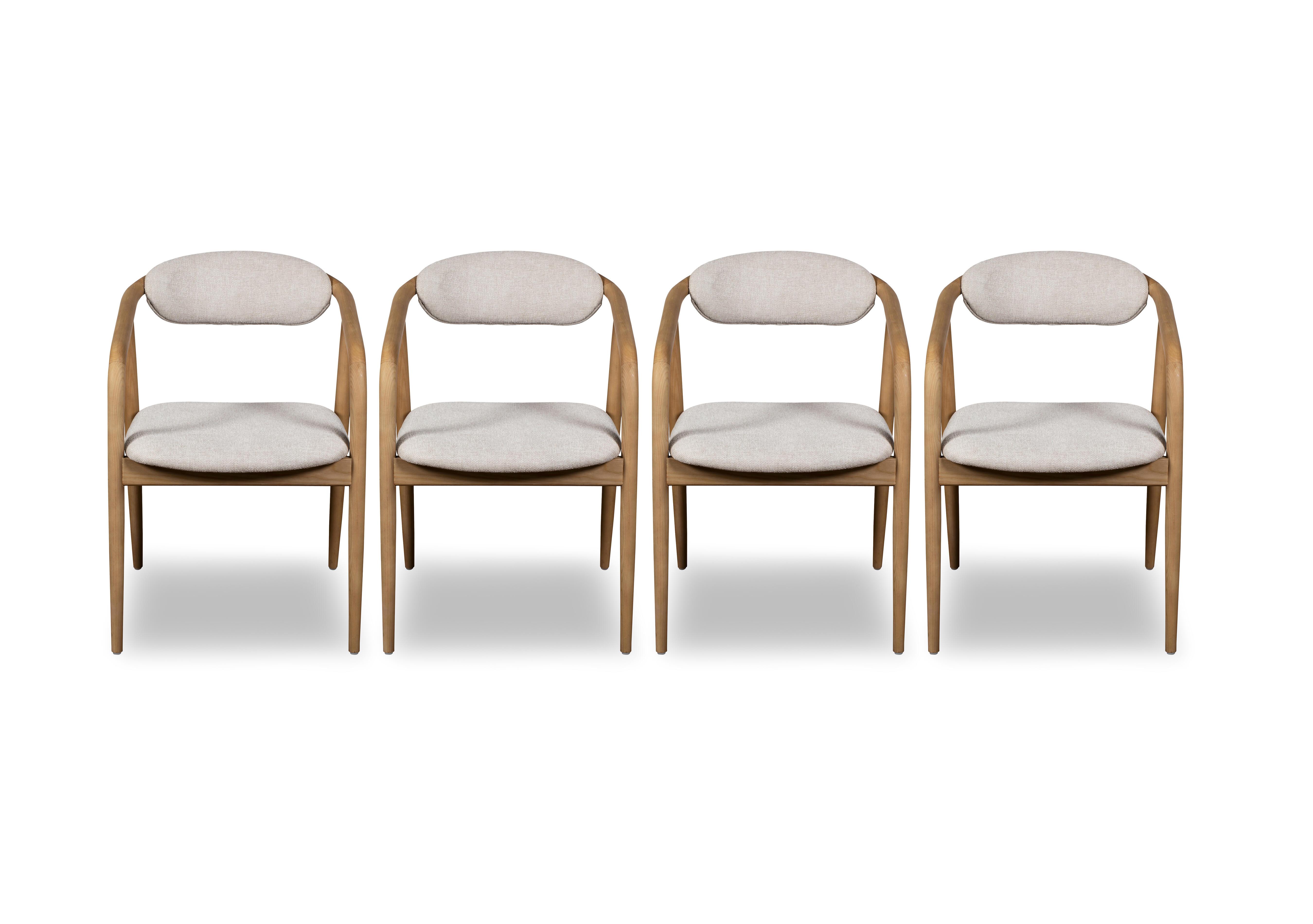 Winchester Set of 4 Dining Arm Chairs in  on Furniture Village