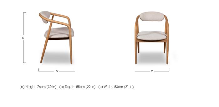 Winchester Set of 4 Dining Arm Chairs in  on Furniture Village