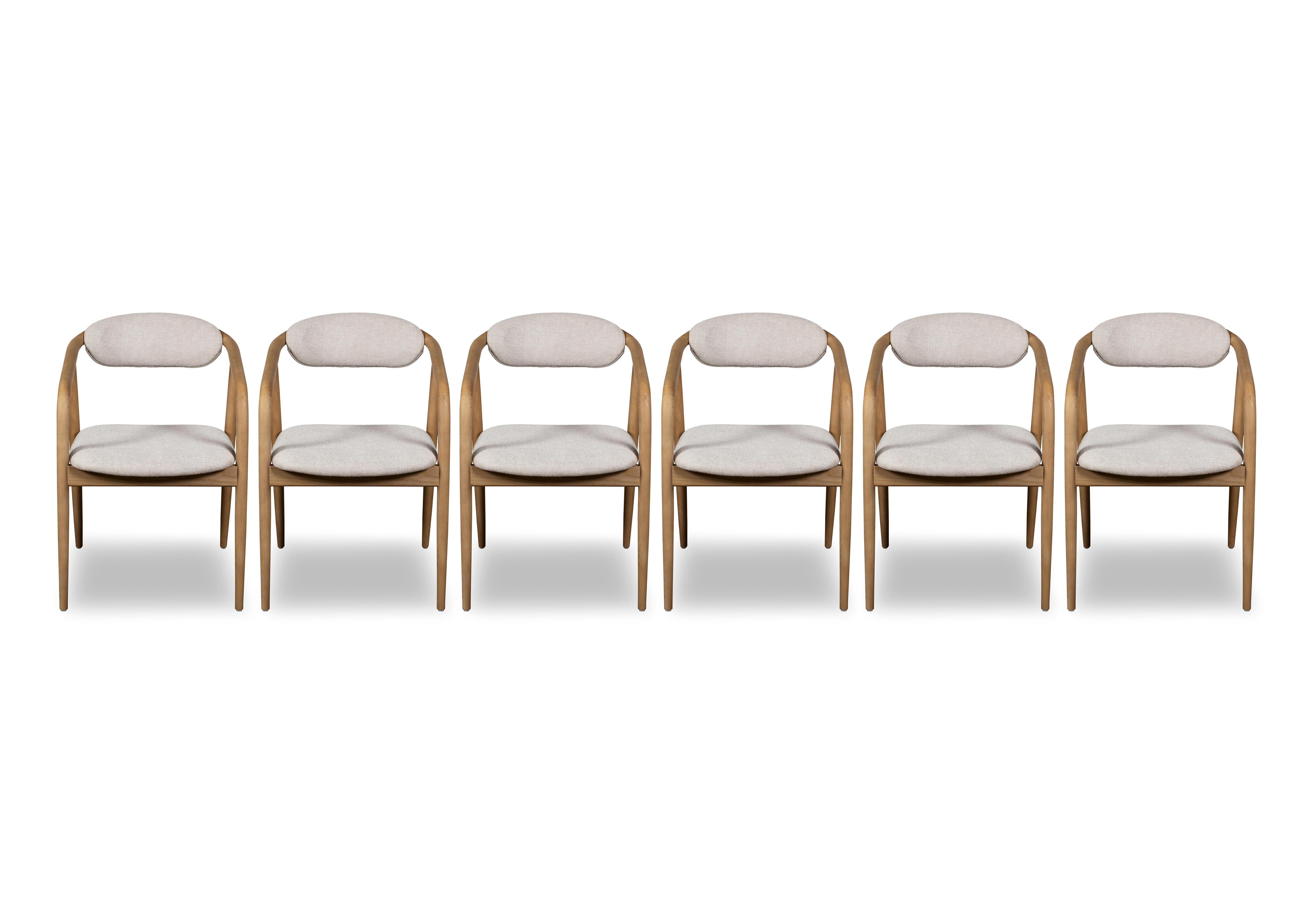 Winchester Set of 6 Dining Arm Chairs in  on Furniture Village