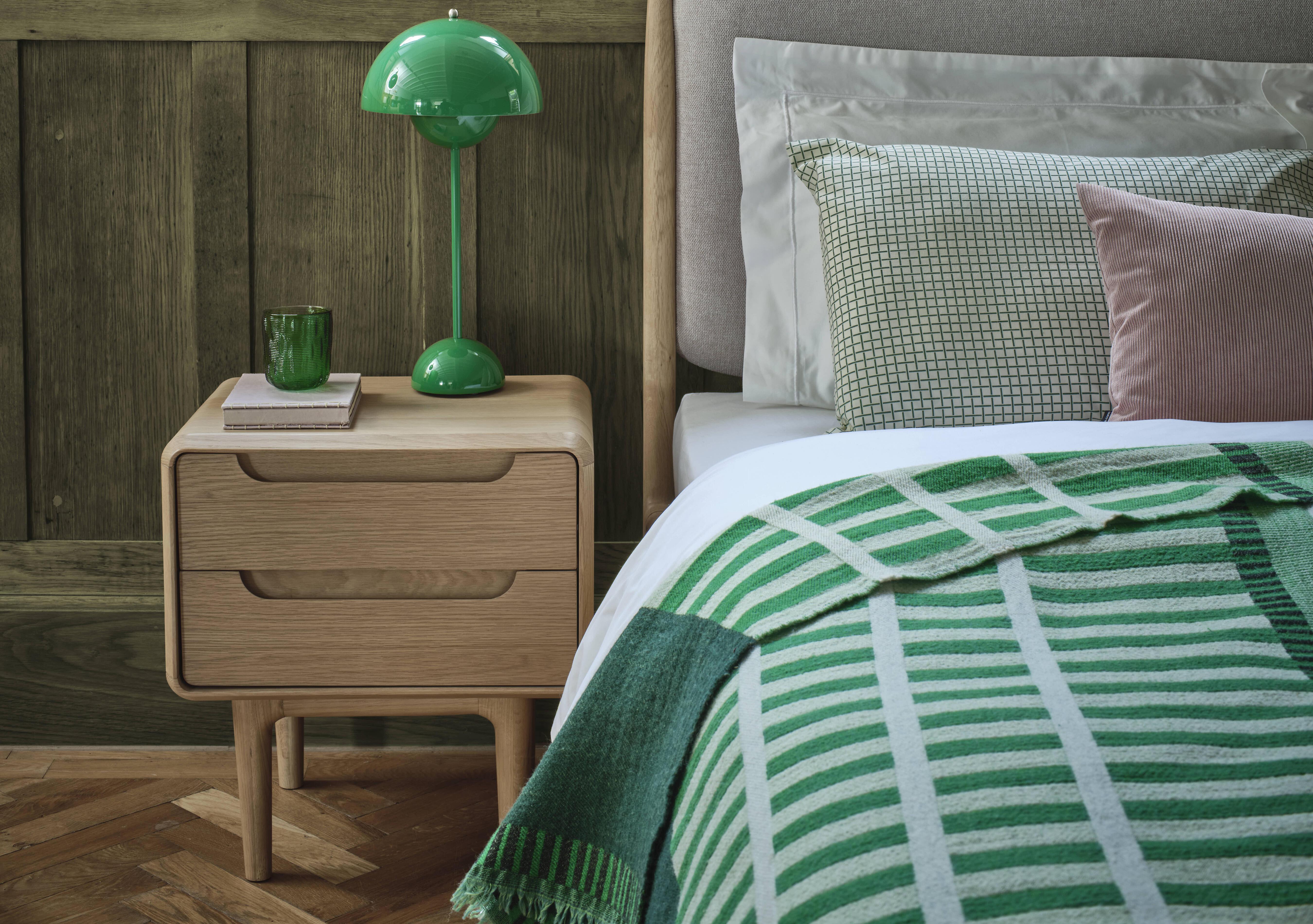 Winchester 2 Drawer Bedside Cabinet in  on Furniture Village