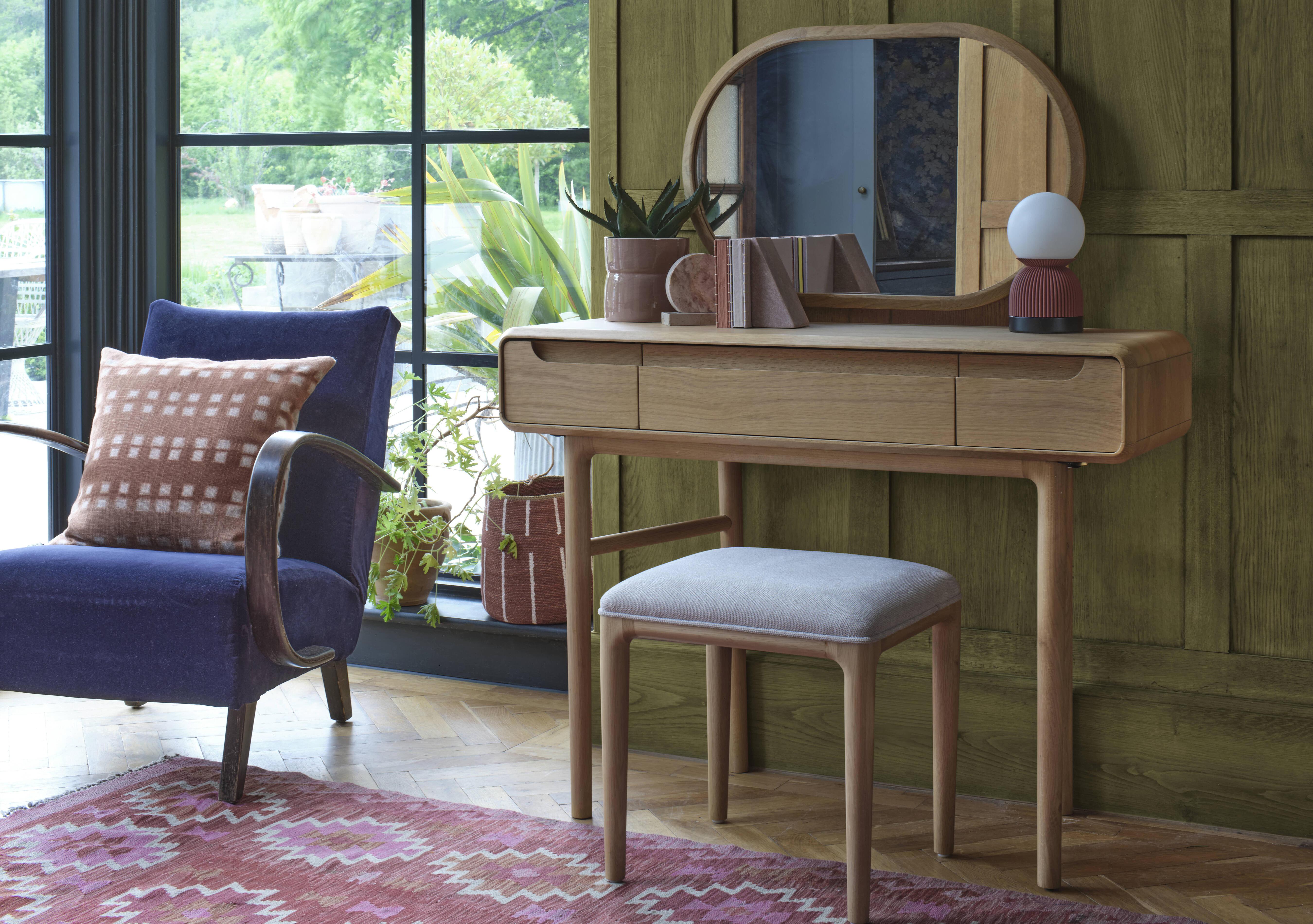 Winchester Dressing Table with Mirror in  on Furniture Village