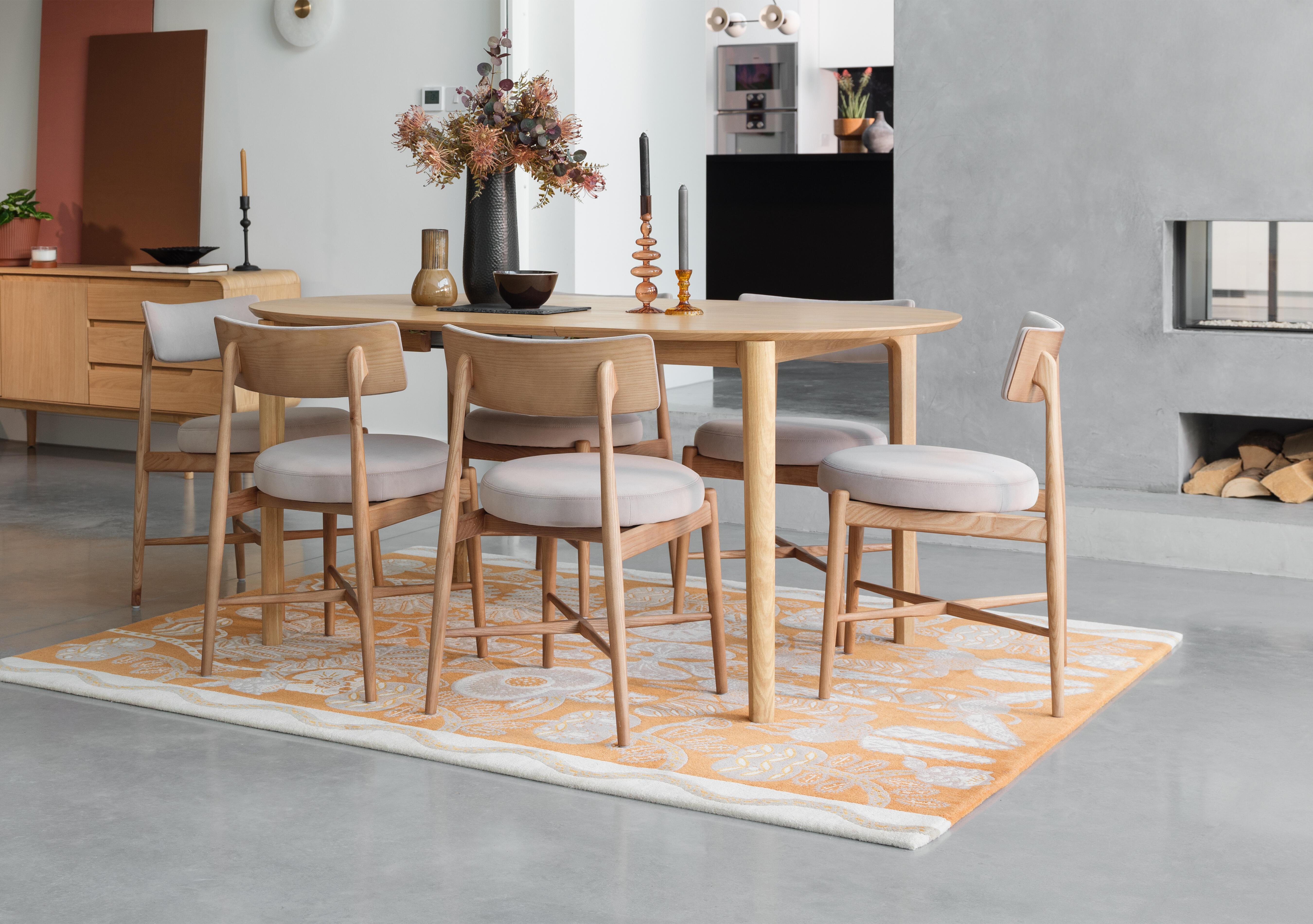Winchester Oval Extending Dining Table in  on Furniture Village