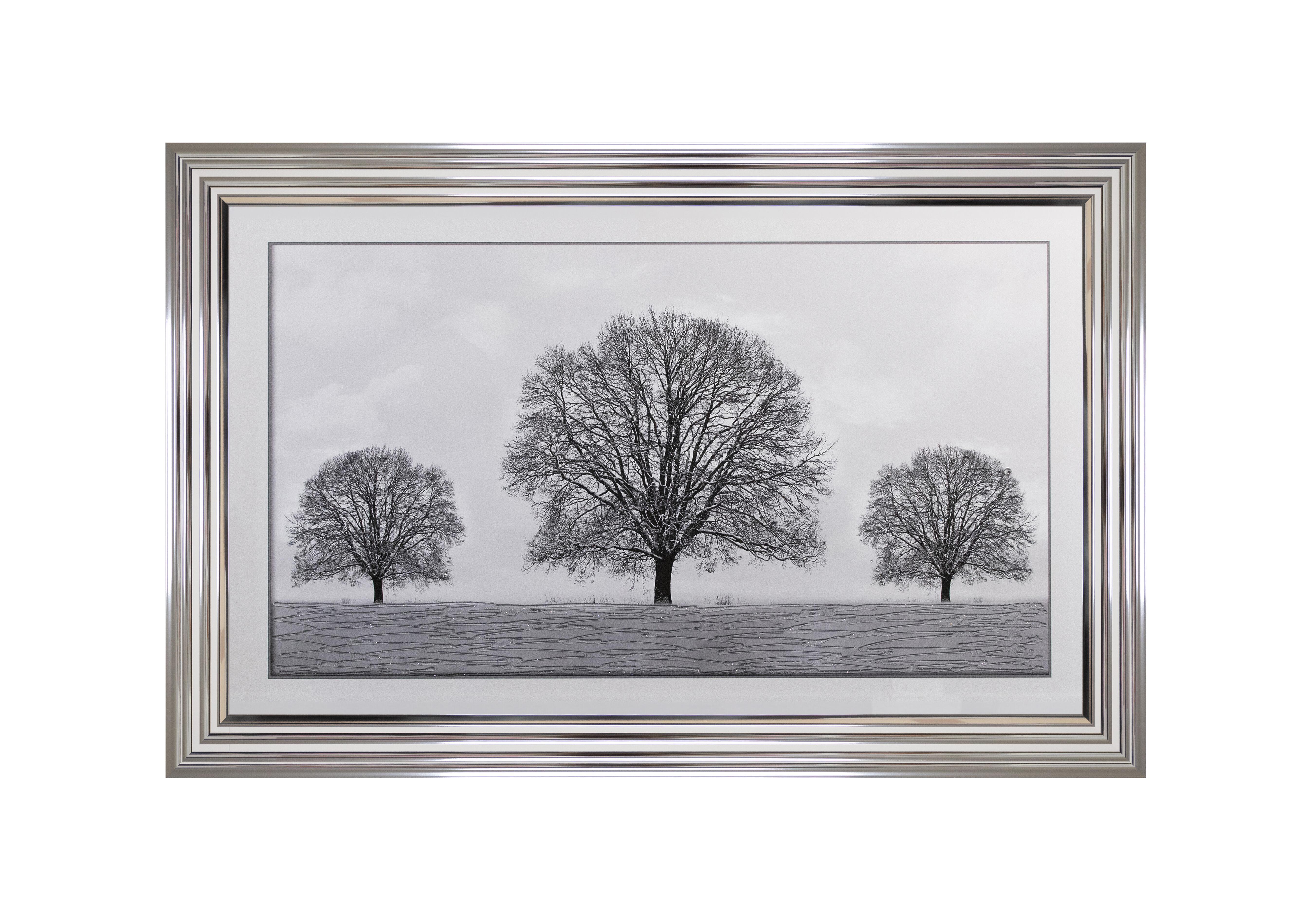 Winter Tree Framed Art in  on Furniture Village