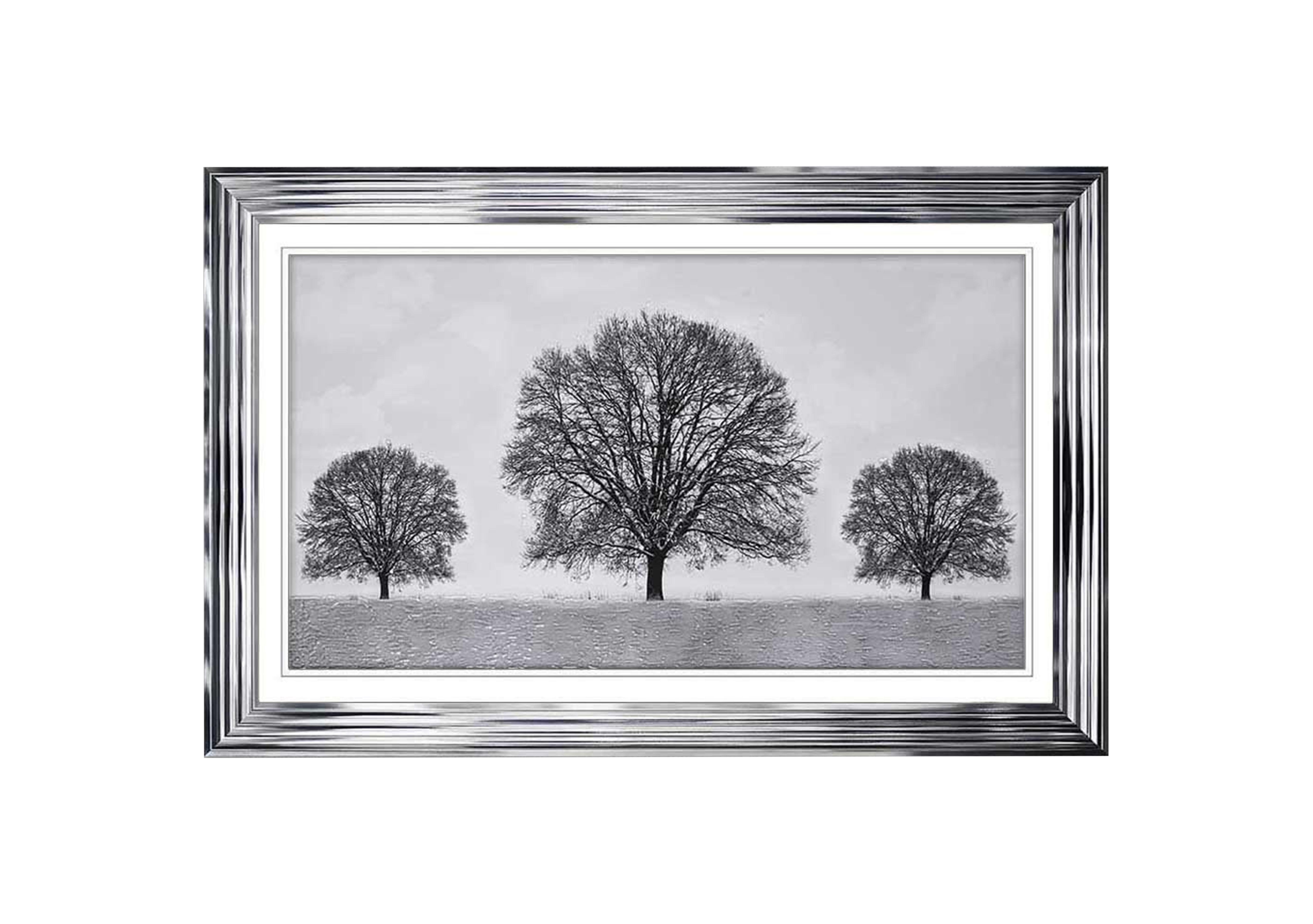 Winter Tree Framed Art in  on Furniture Village