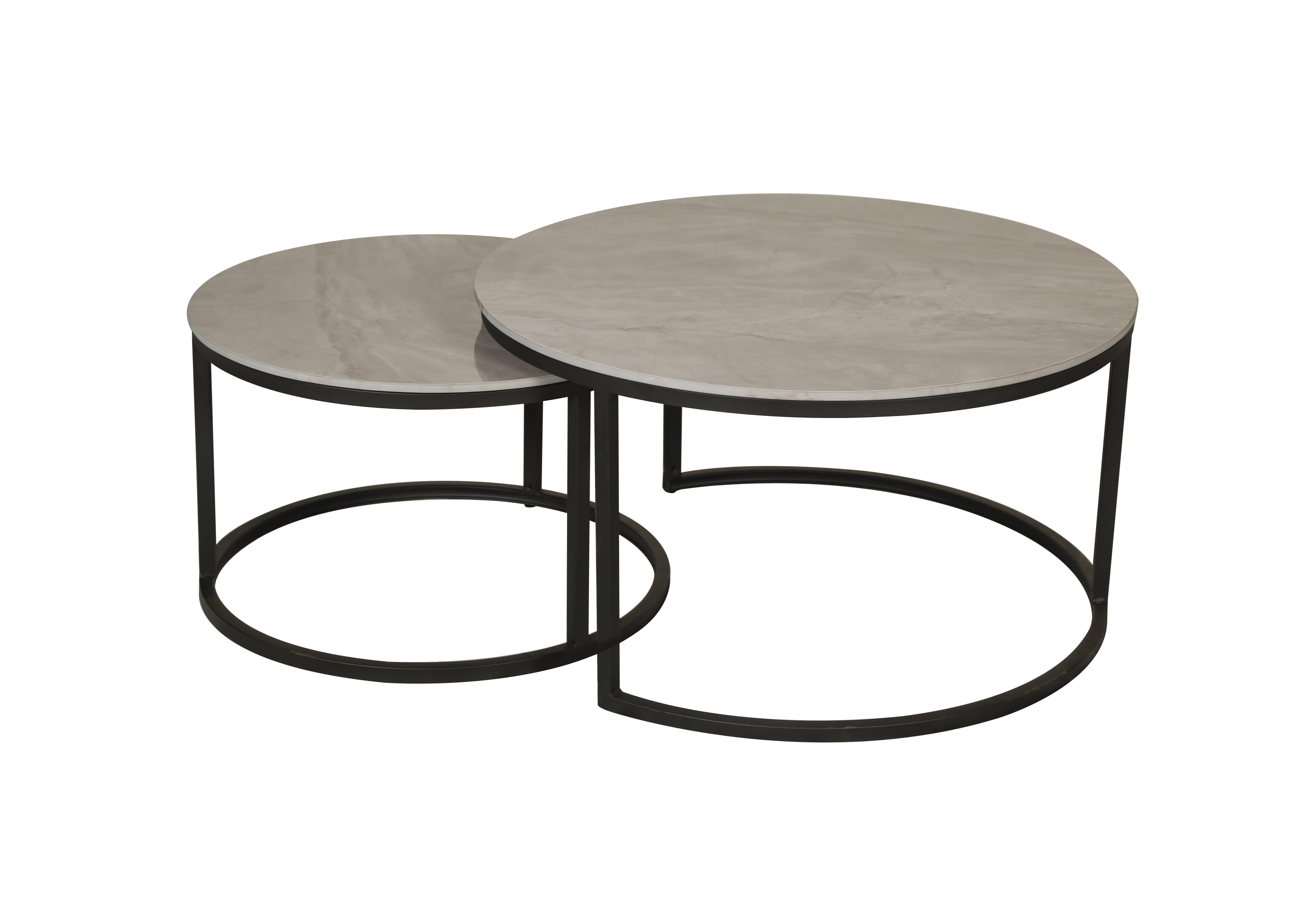 Yoyo Nest of Round Coffee Tables in  on Furniture Village