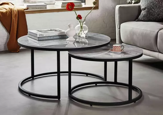 Yoyo Nest of Round Coffee Tables