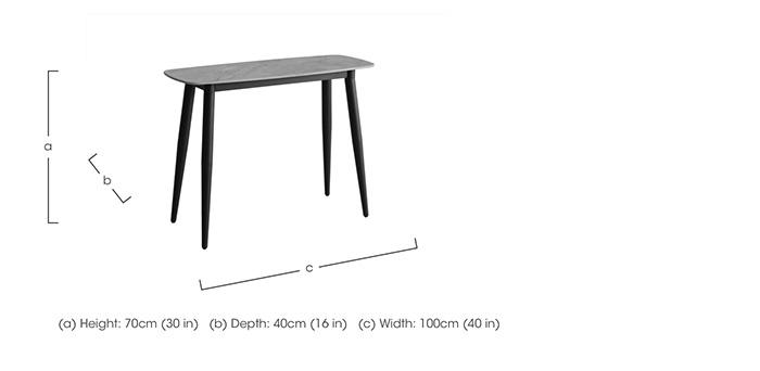Yoyo Sofa Table in  on Furniture Village