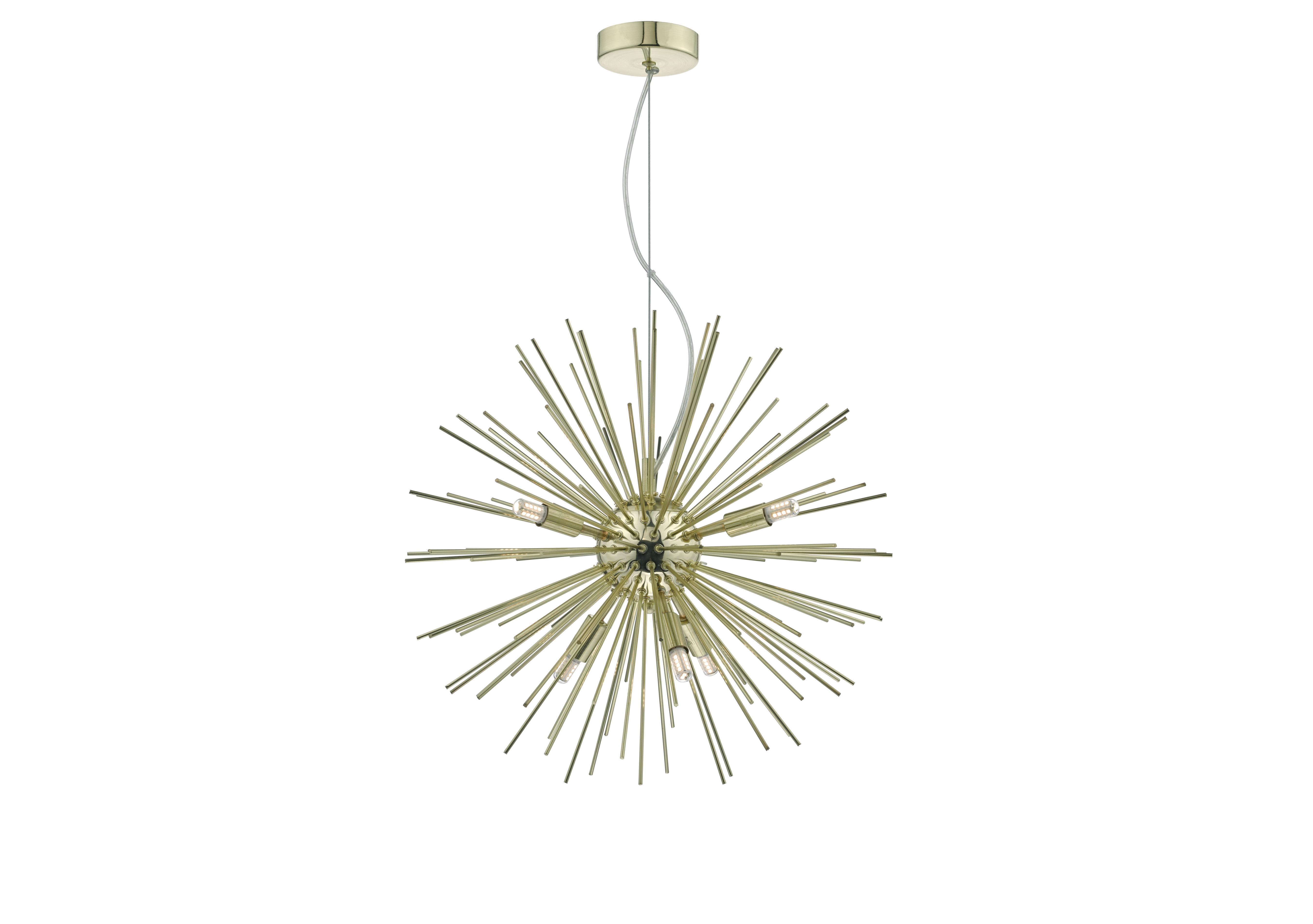 Zena 6 Light Starburst Ceiling Light in  on Furniture Village