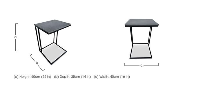 Zeus Sofa Table in  on Furniture Village