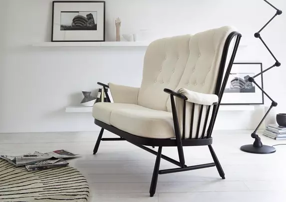 Evergreen High Back 2 Seater Sofa Ercol Furniture Village