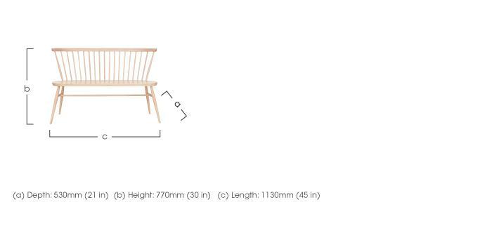 Originals Love Seat in  on Furniture Village