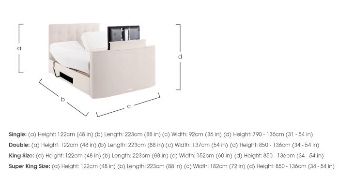 Empire TV Bed in  on Furniture Village