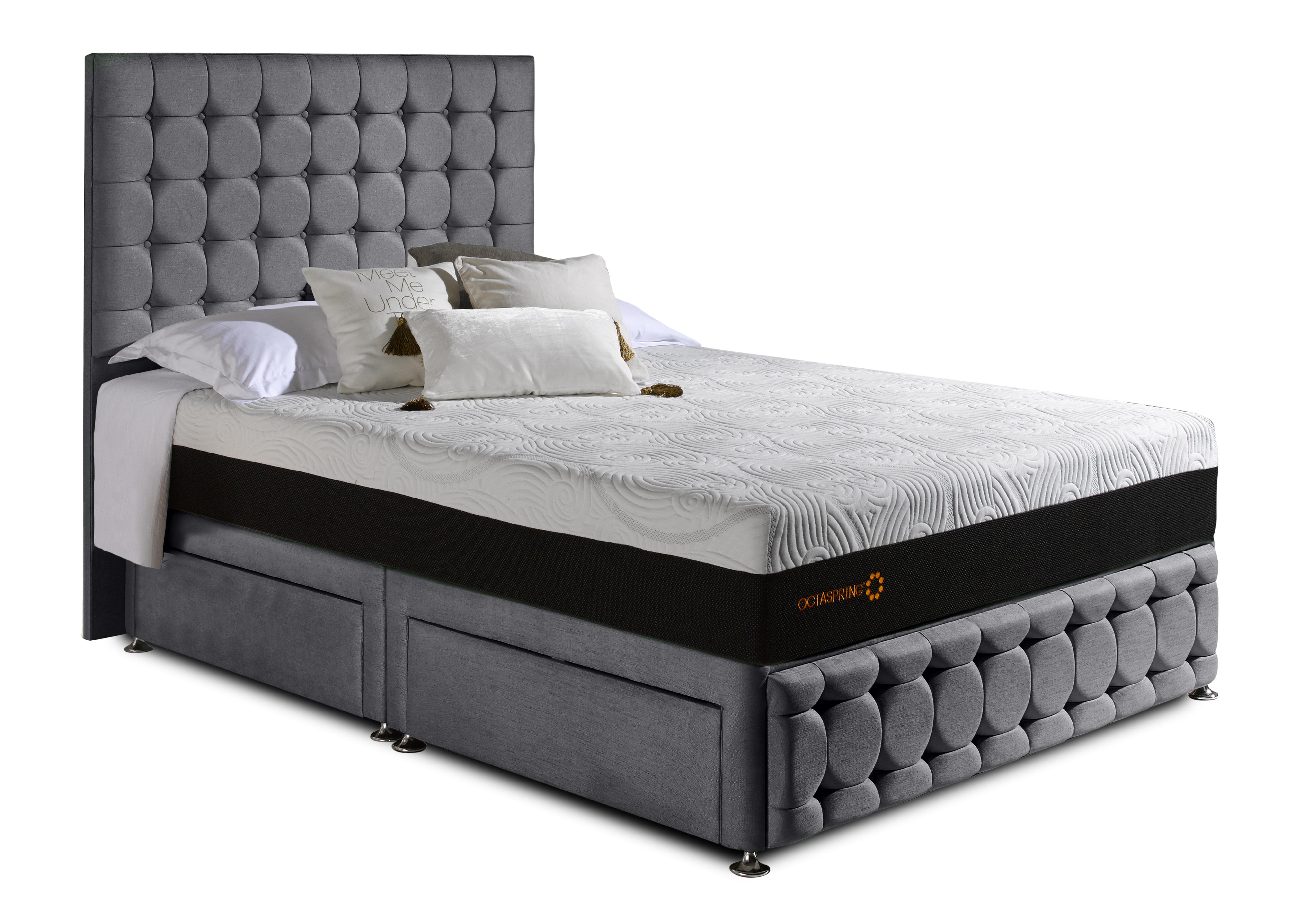 8500 Divan Set in 890 Cayenne Grey on Furniture Village