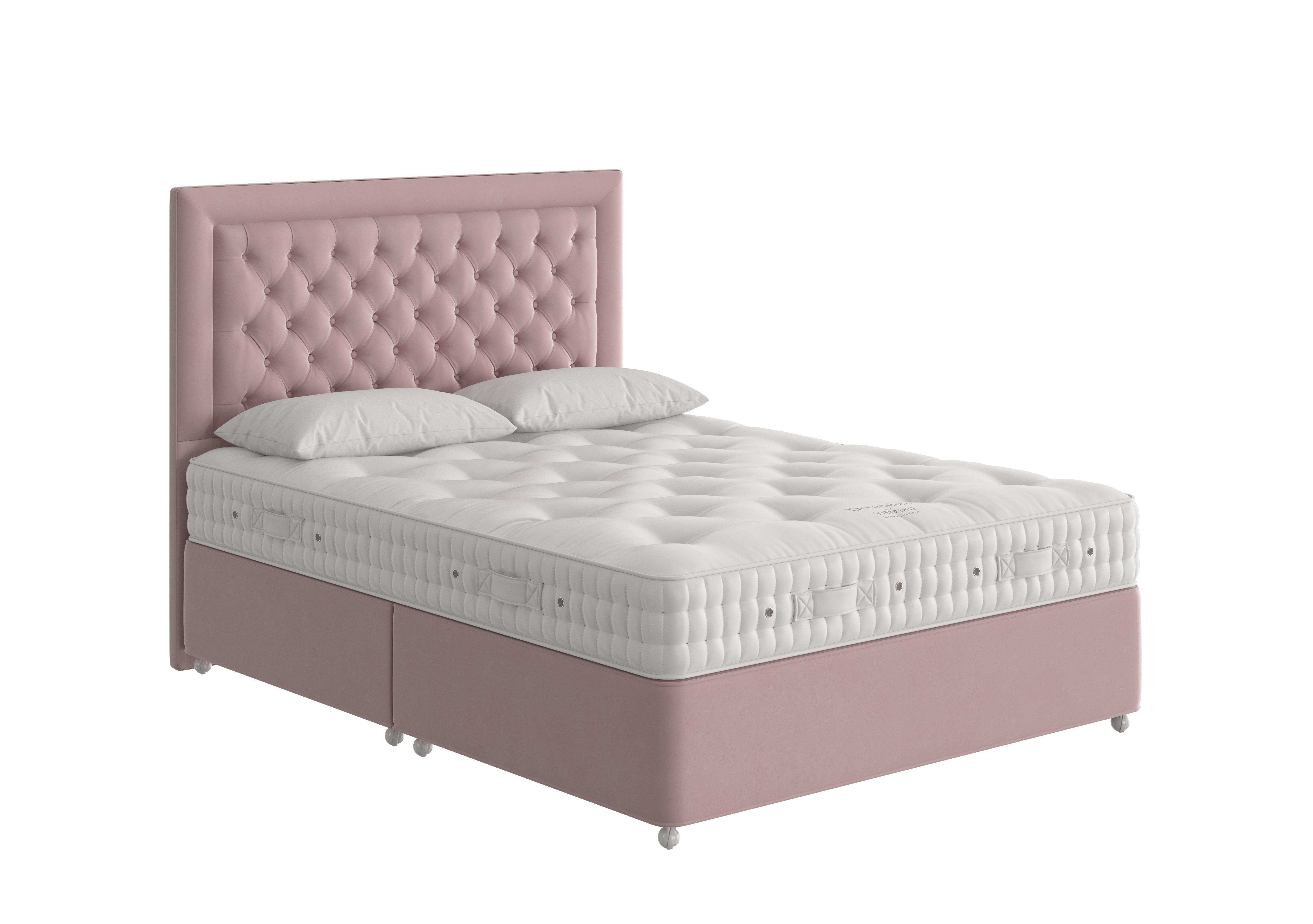 Devonshire Divan Set in 2109 Plush Heather on Furniture Village