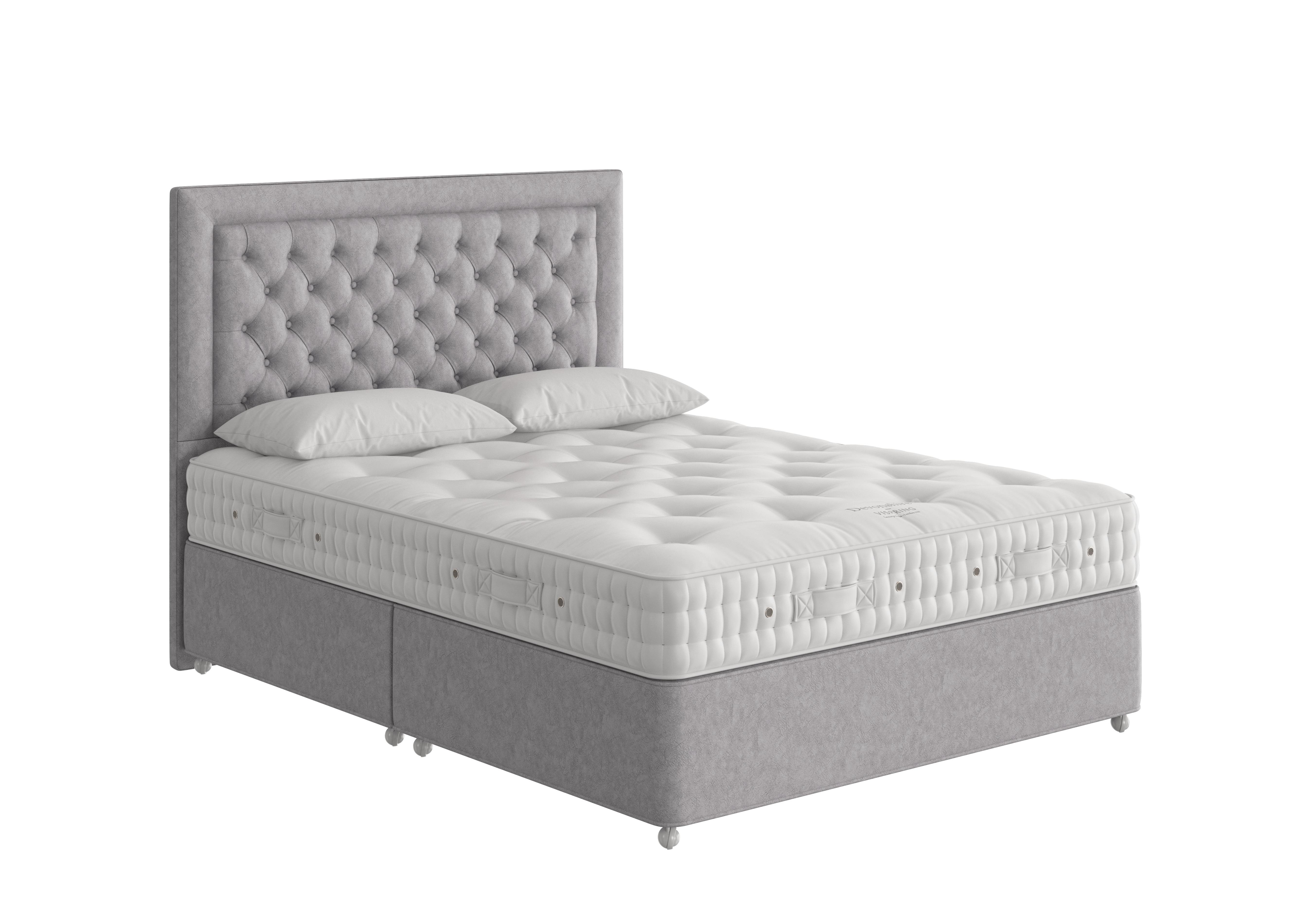 Devonshire Divan Set in 2303 Marble Silver on Furniture Village