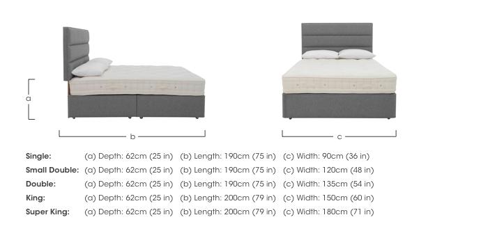 Bespoke Bliss Divan Set in  on Furniture Village