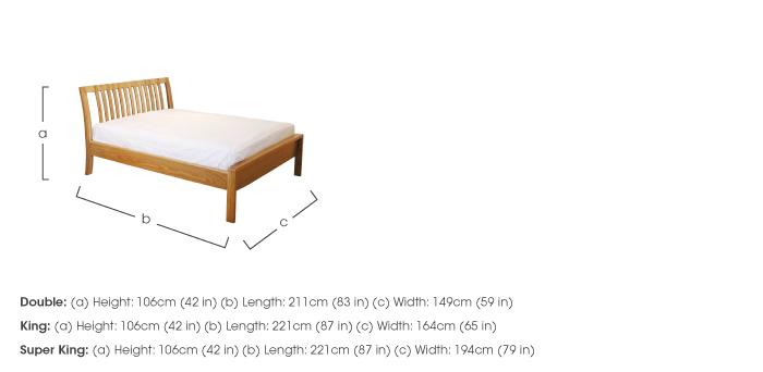 Bosco Bed Frame in  on Furniture Village