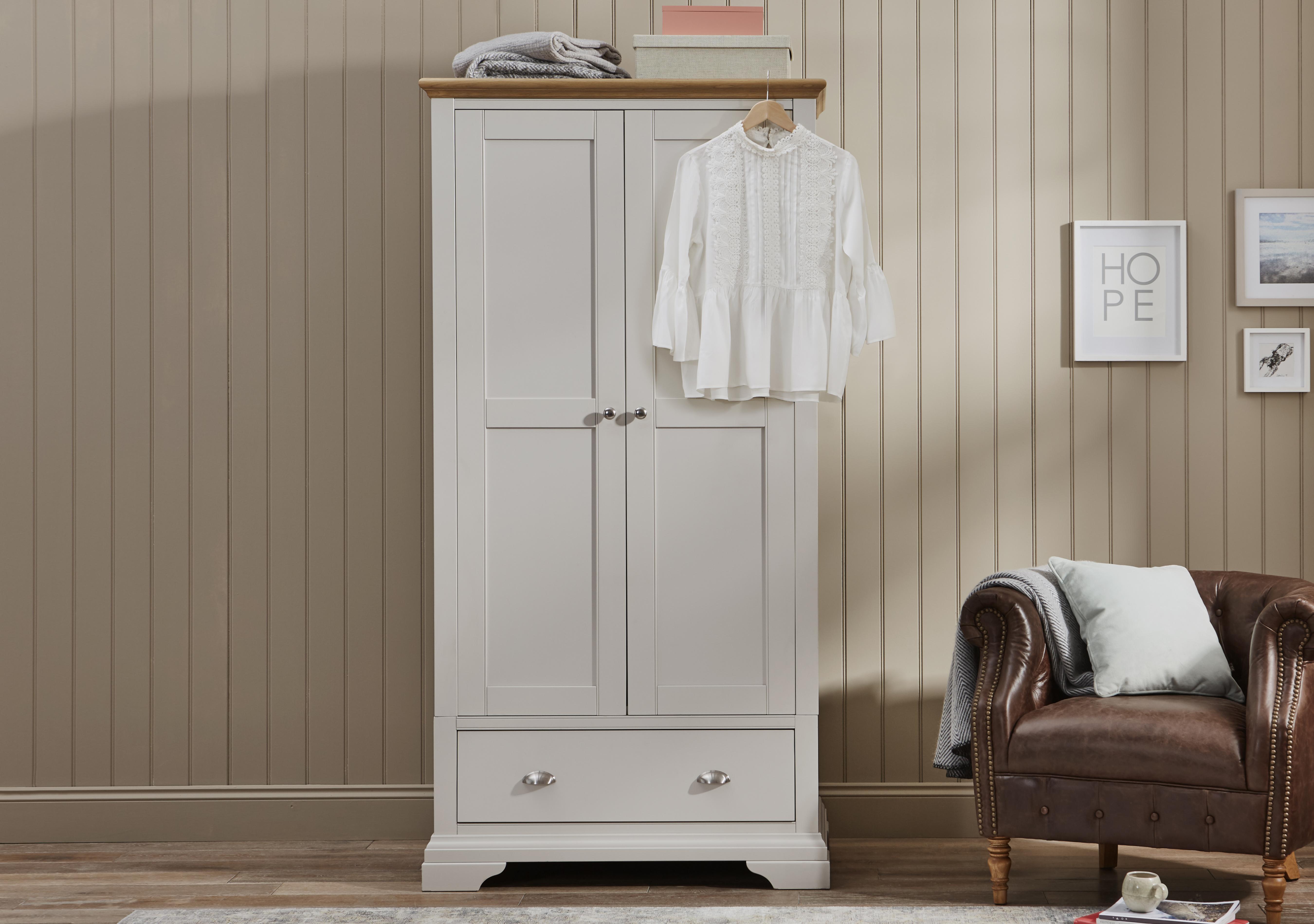 Emily 2 Door Wardrobe in  on Furniture Village