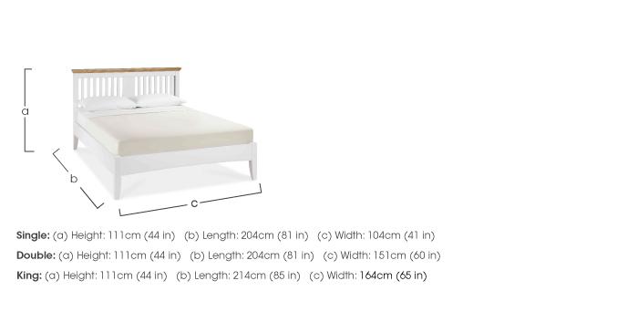 Emily Bed Frame in  on Furniture Village