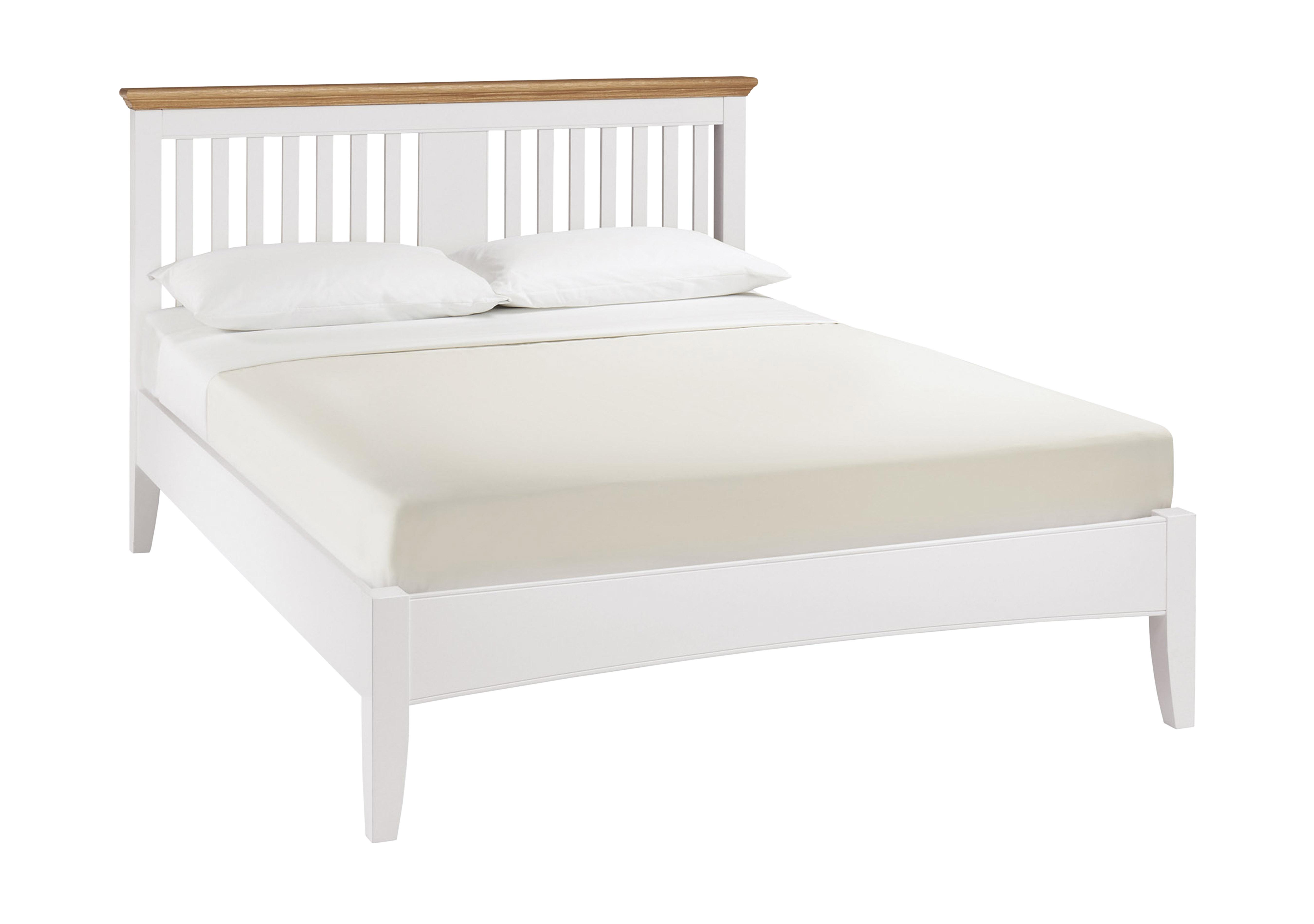 Emily Bed Frame in Ivory And Oak on Furniture Village