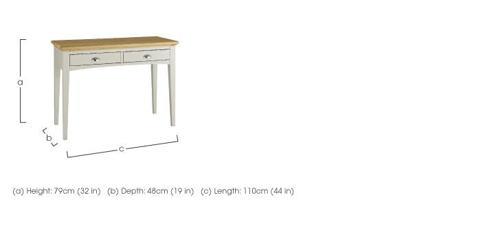 Emily Dressing Table in  on Furniture Village