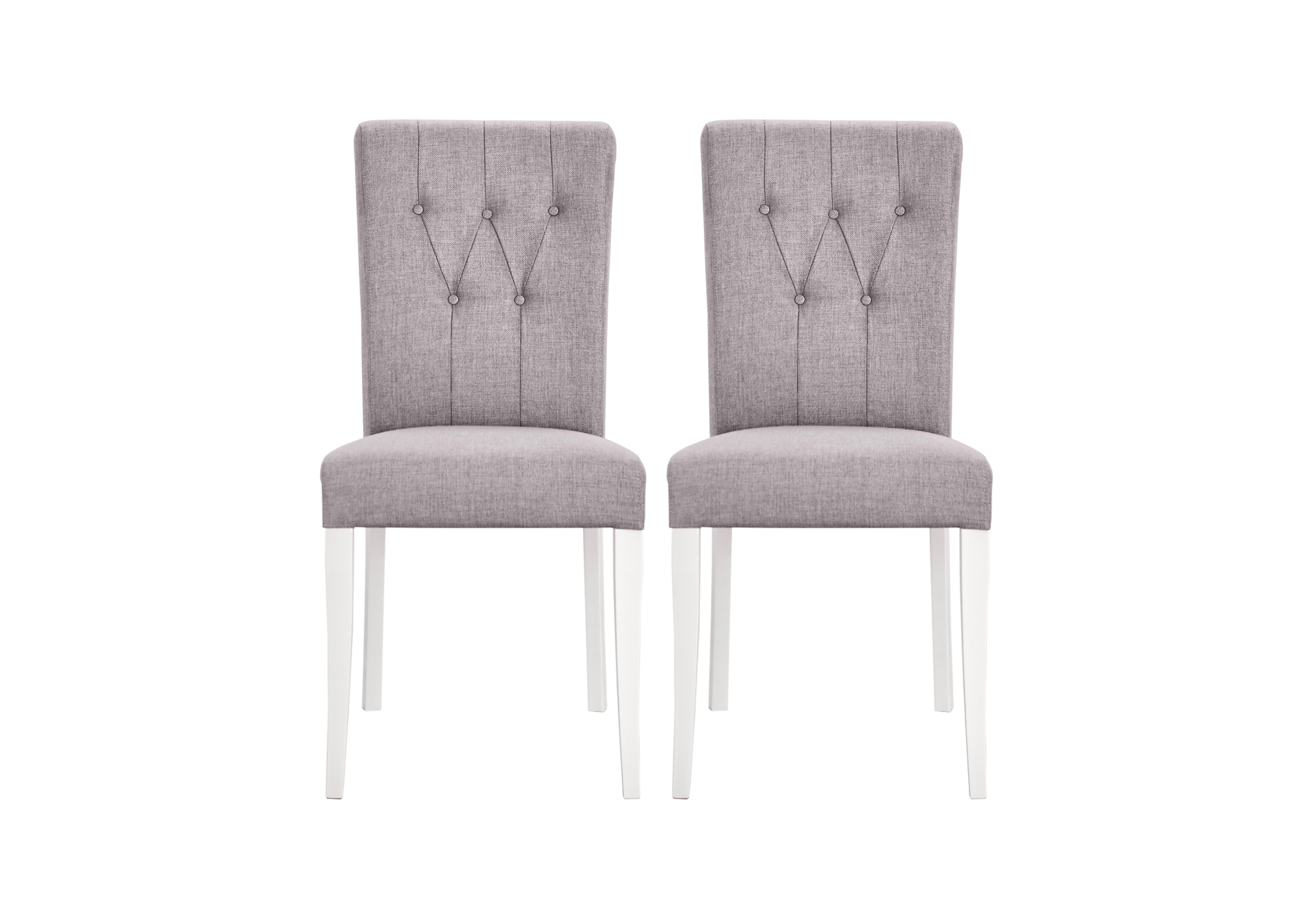 Emily Pair of Upholstered Rollback Chairs Furnitureland Furniture Village
