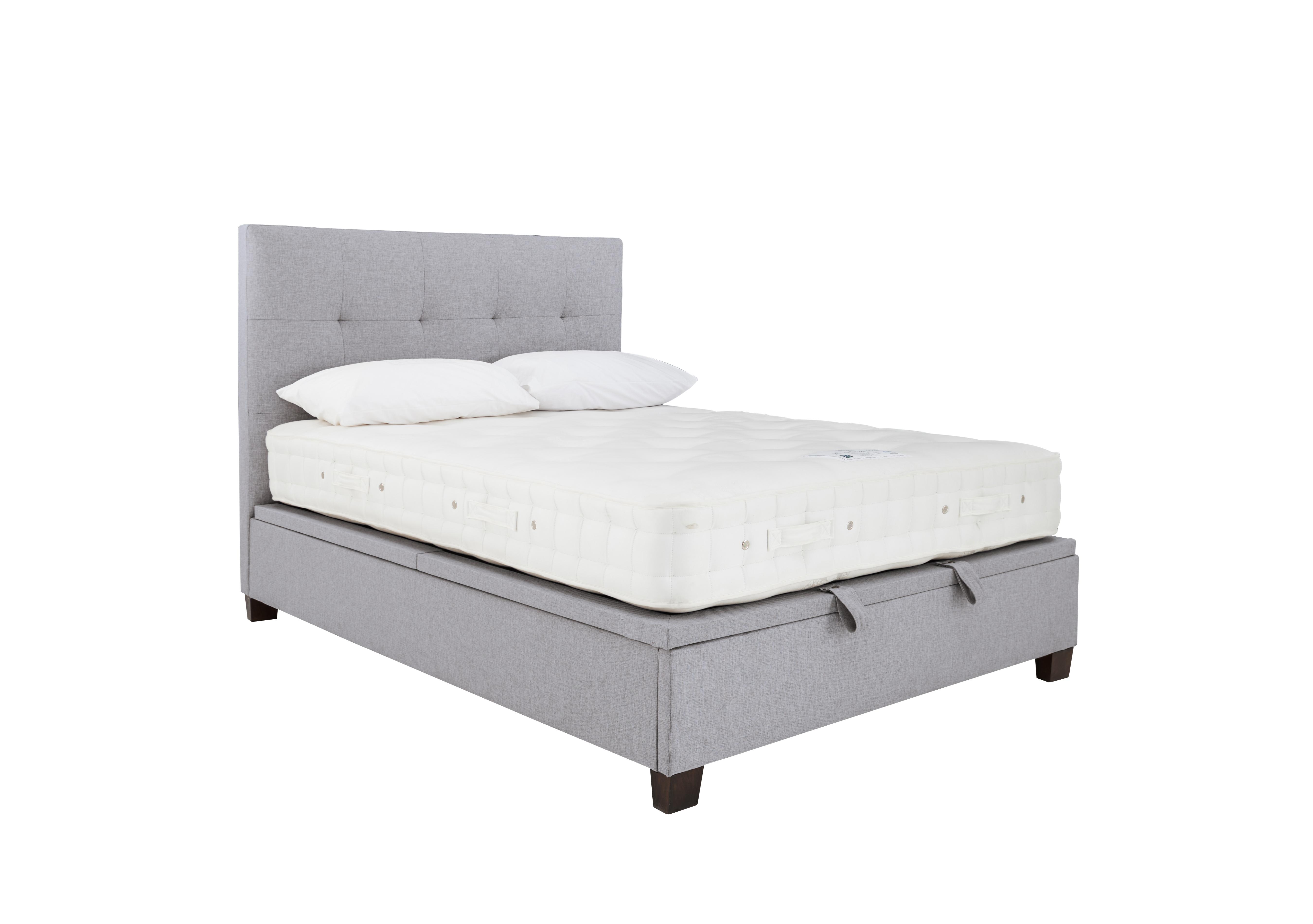Hadley Ottoman Bed Frame in Marbella Grey on Furniture Village