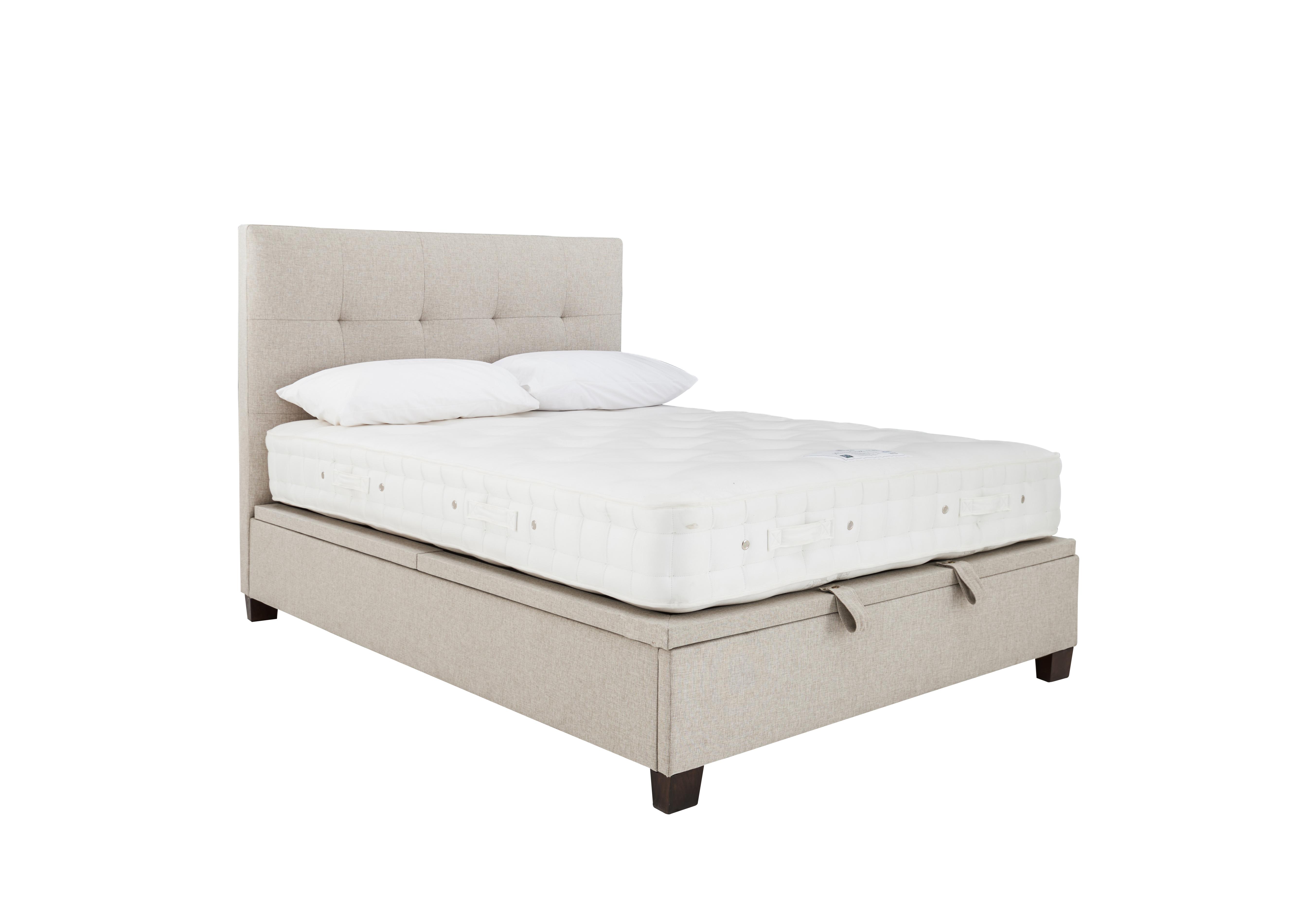 Hadley Ottoman Bed Frame in Oatmeal on Furniture Village