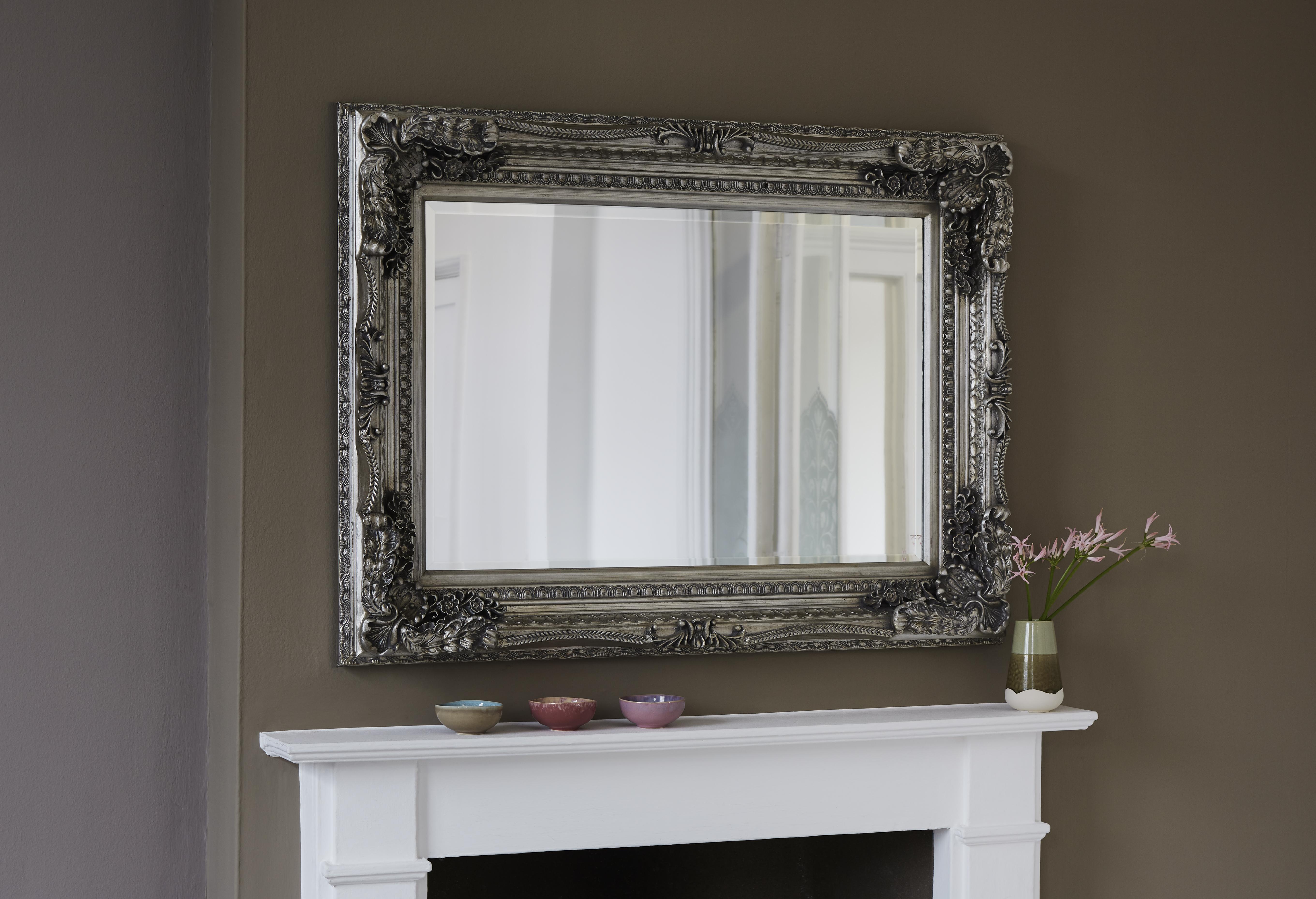 Carved Louis Mirror in  on Furniture Village