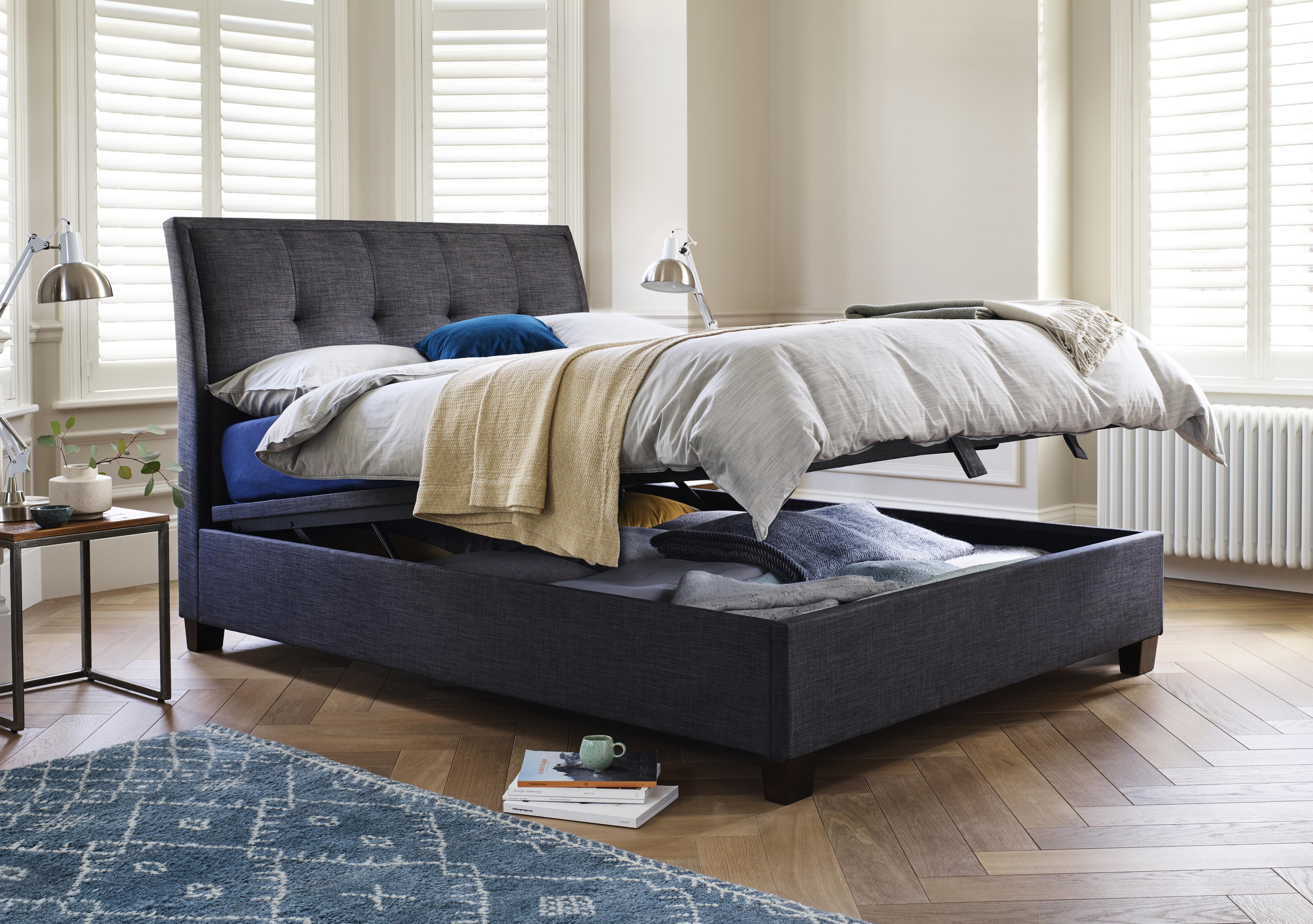 Miles Ottoman Bed Frame in  on Furniture Village