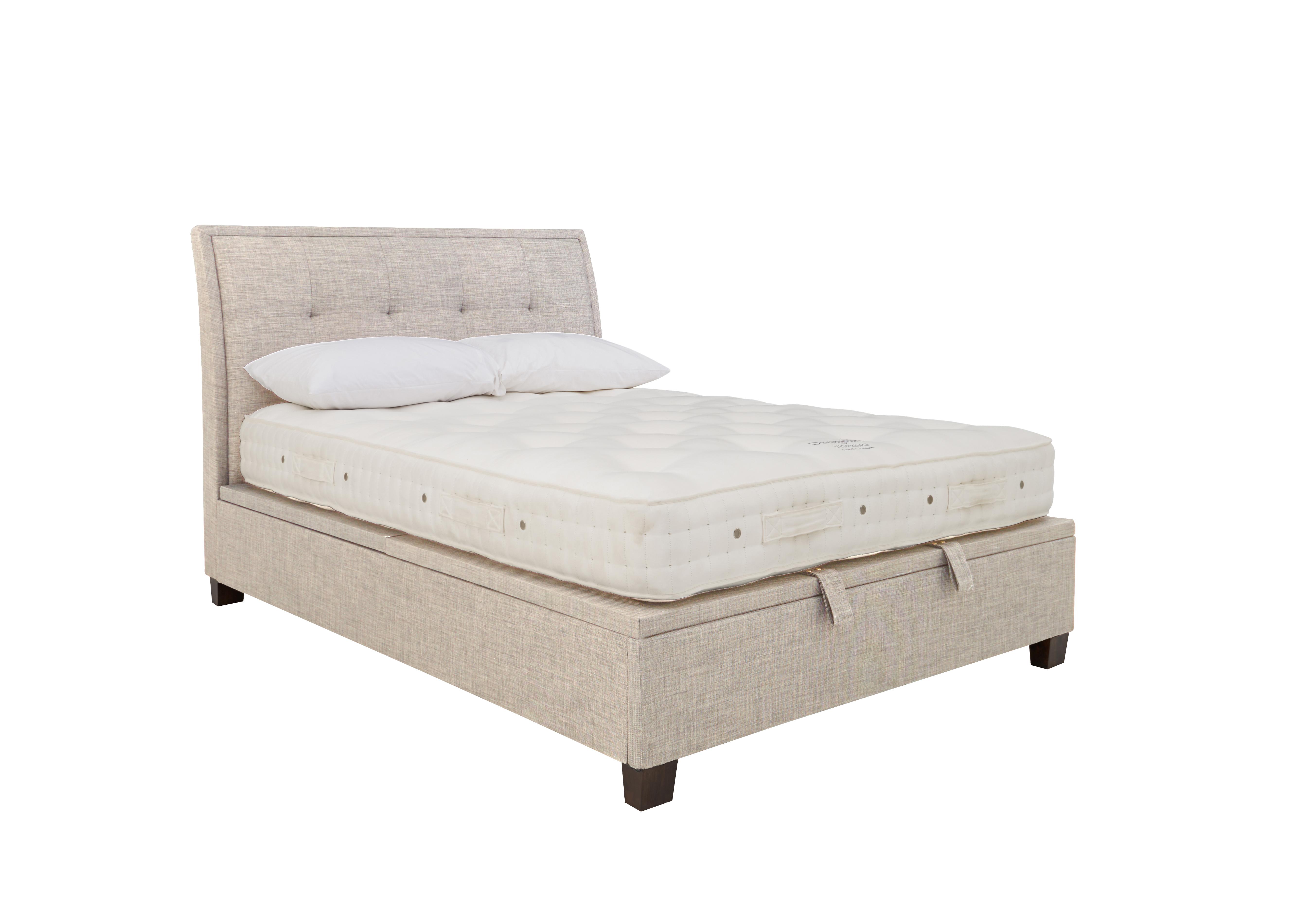Miles Ottoman Bed Frame in Oatmeal on Furniture Village