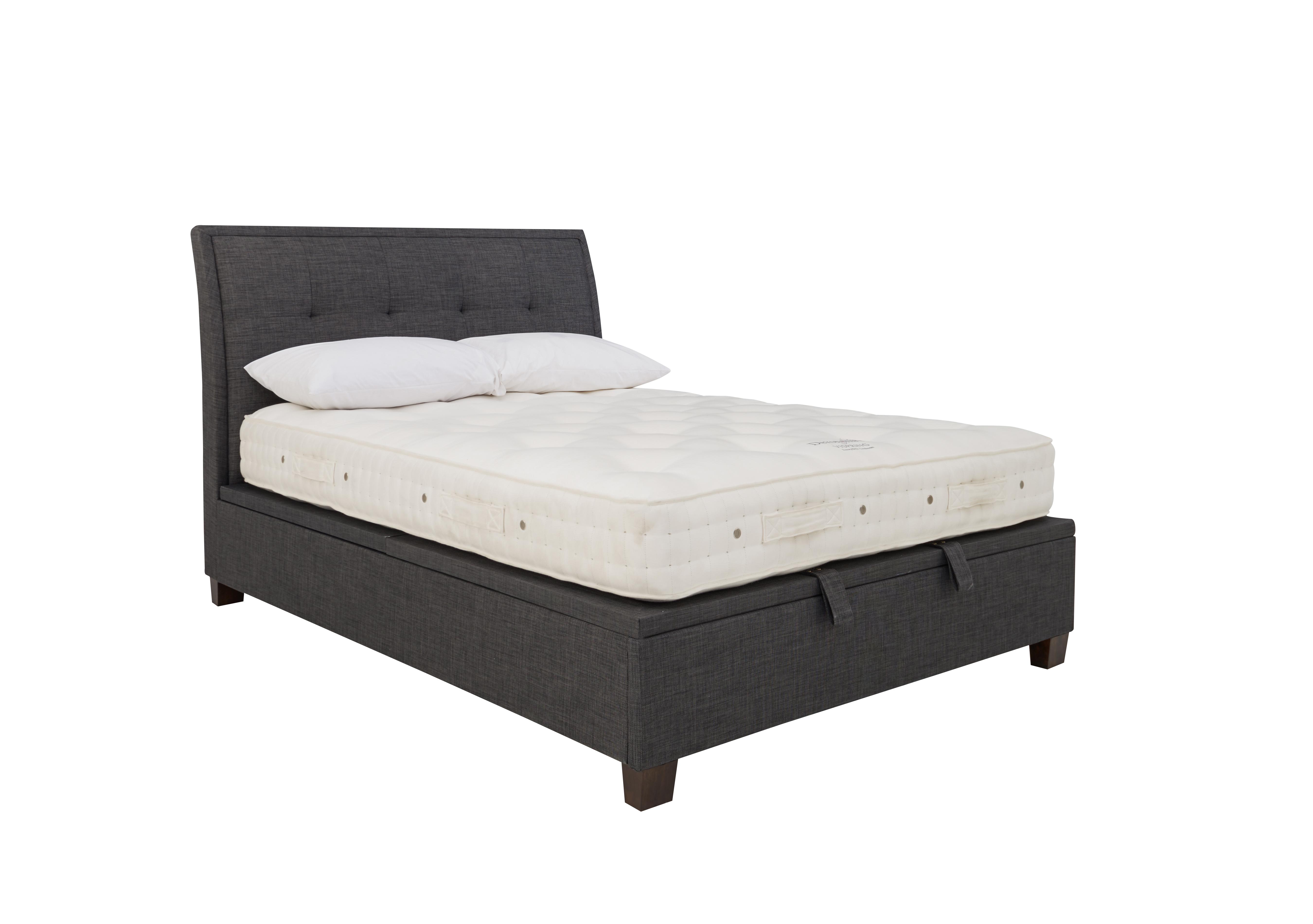 Miles Ottoman Bed Frame in Slate on Furniture Village