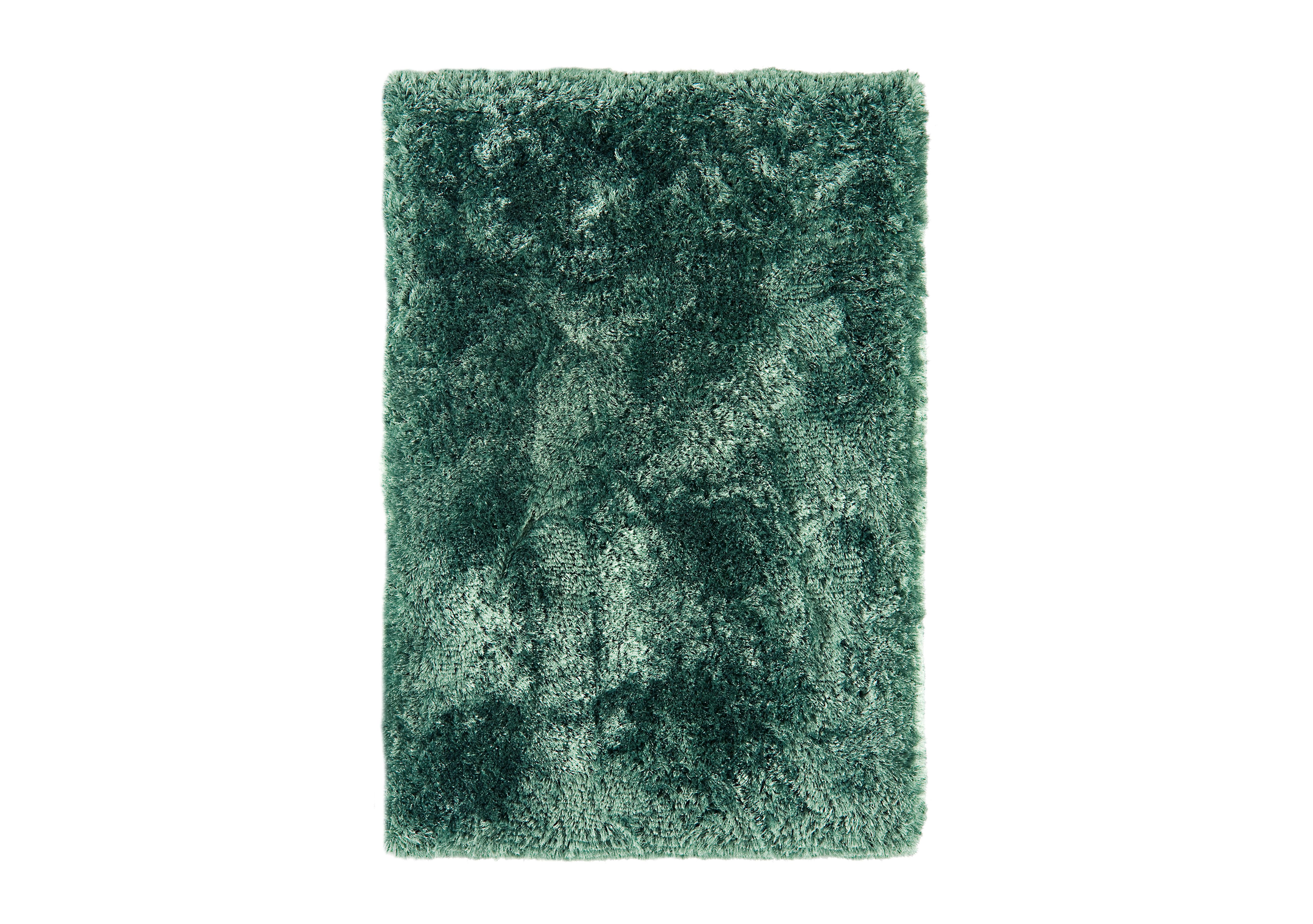 Plush Rug in Petrol on Furniture Village
